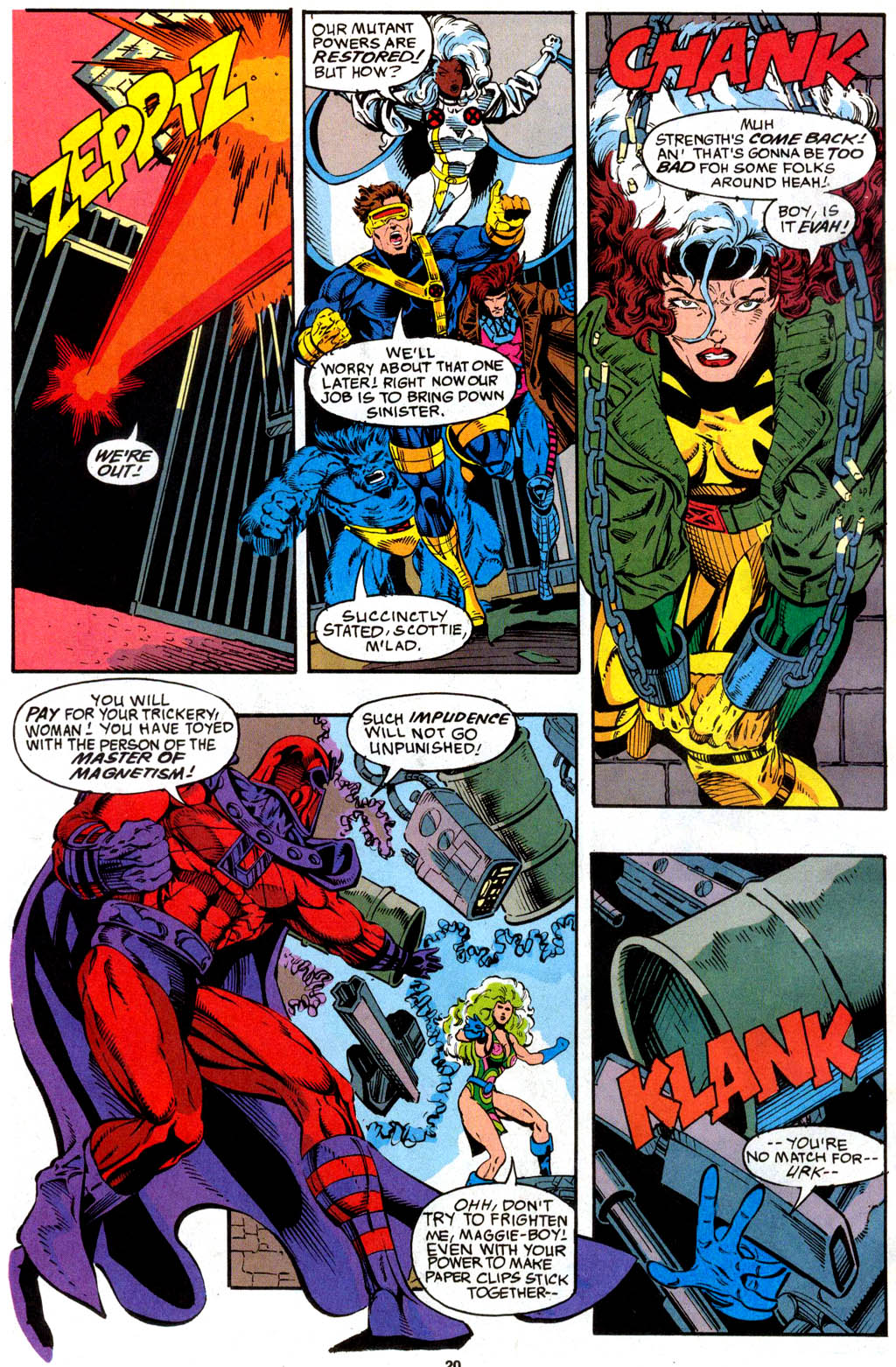 Read online X-Men Adventures (1994) comic -  Issue #13 - 16