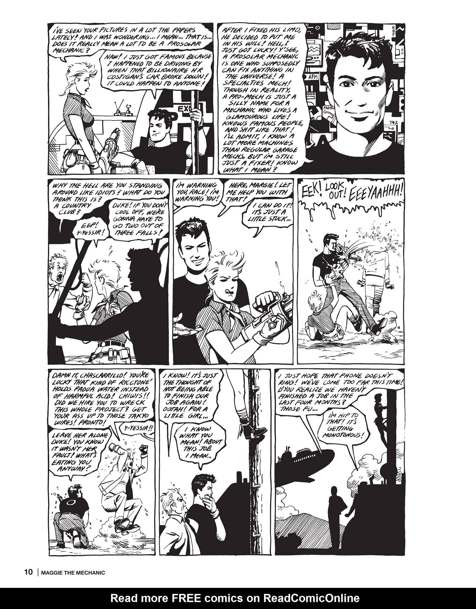 Read online Maggie the Mechanic: The Love & Rockets Library - Locas comic -  Issue # TPB (Part 1) - 10