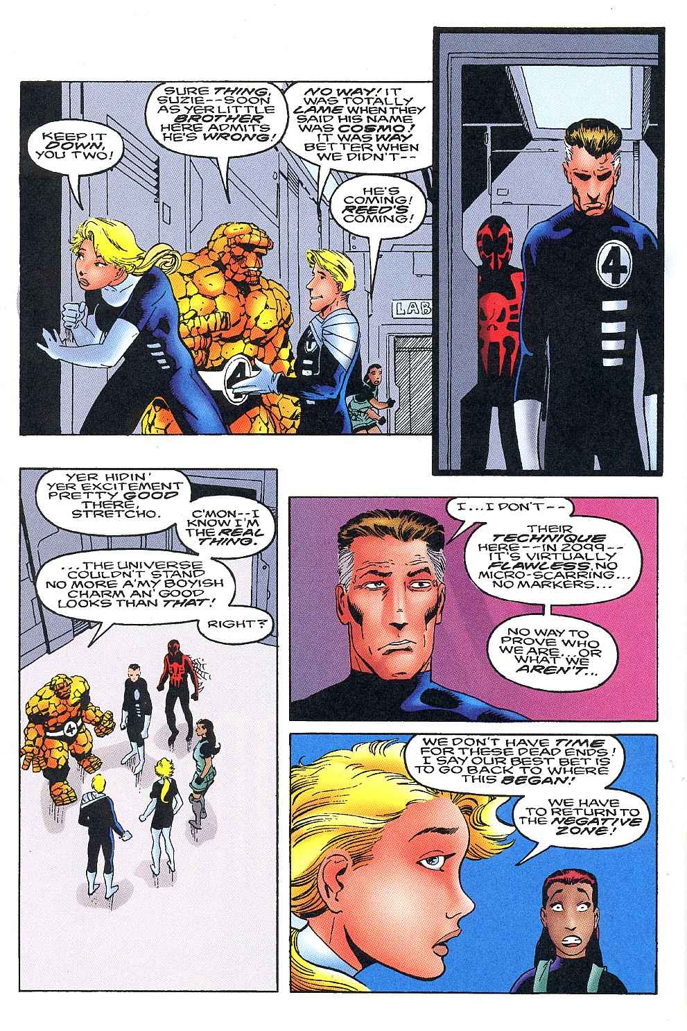 Read online Fantastic Four 2099 comic -  Issue #4 - 20