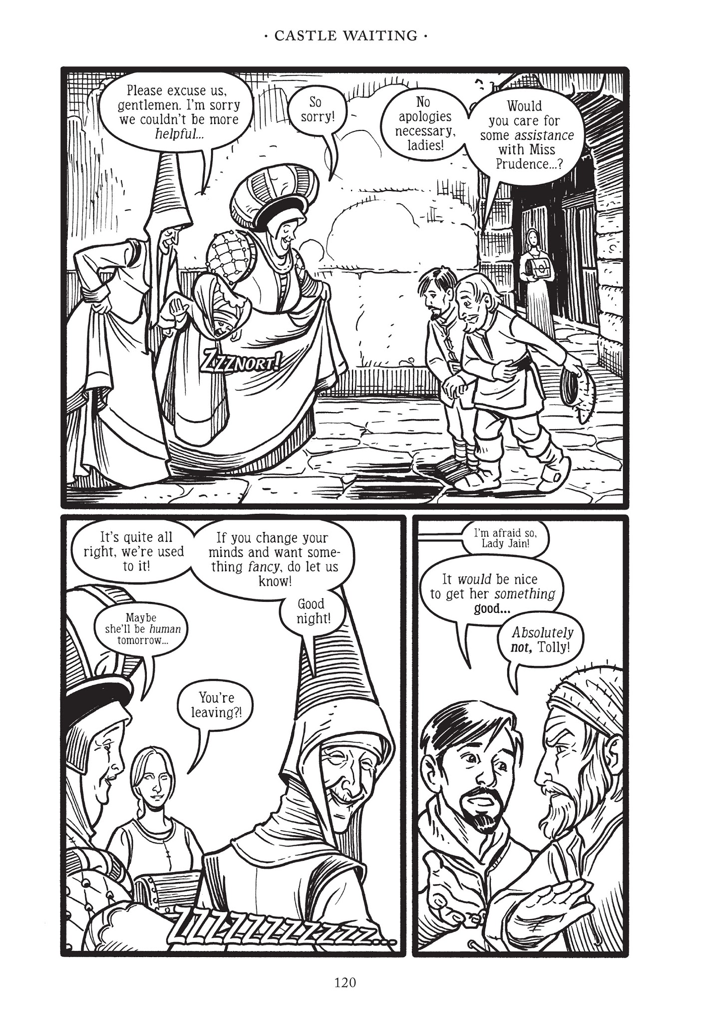 Read online Castle Waiting comic -  Issue # TPB 2 - 119