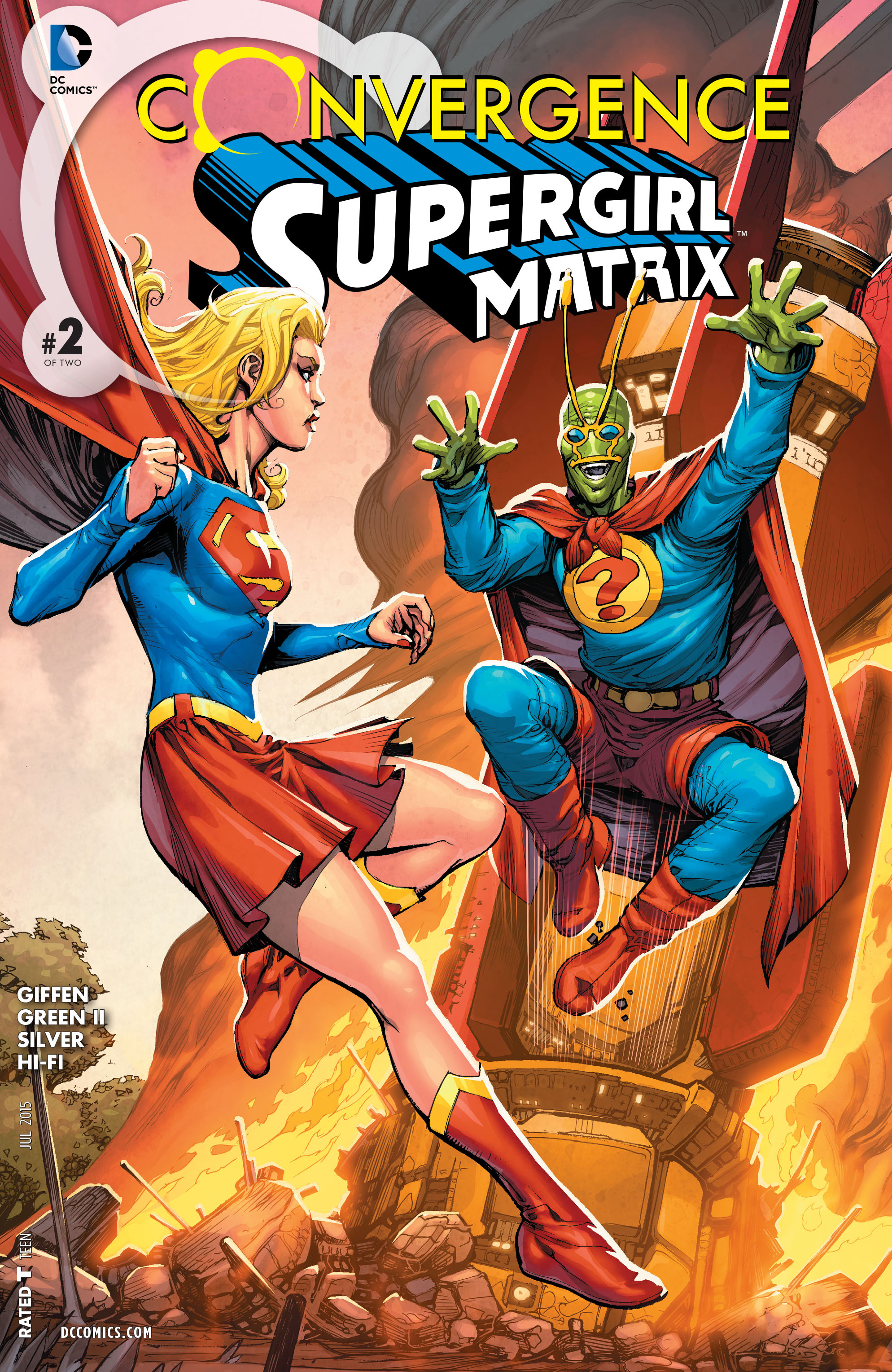 Read online Convergence Supergirl: Matrix comic -  Issue #2 - 1