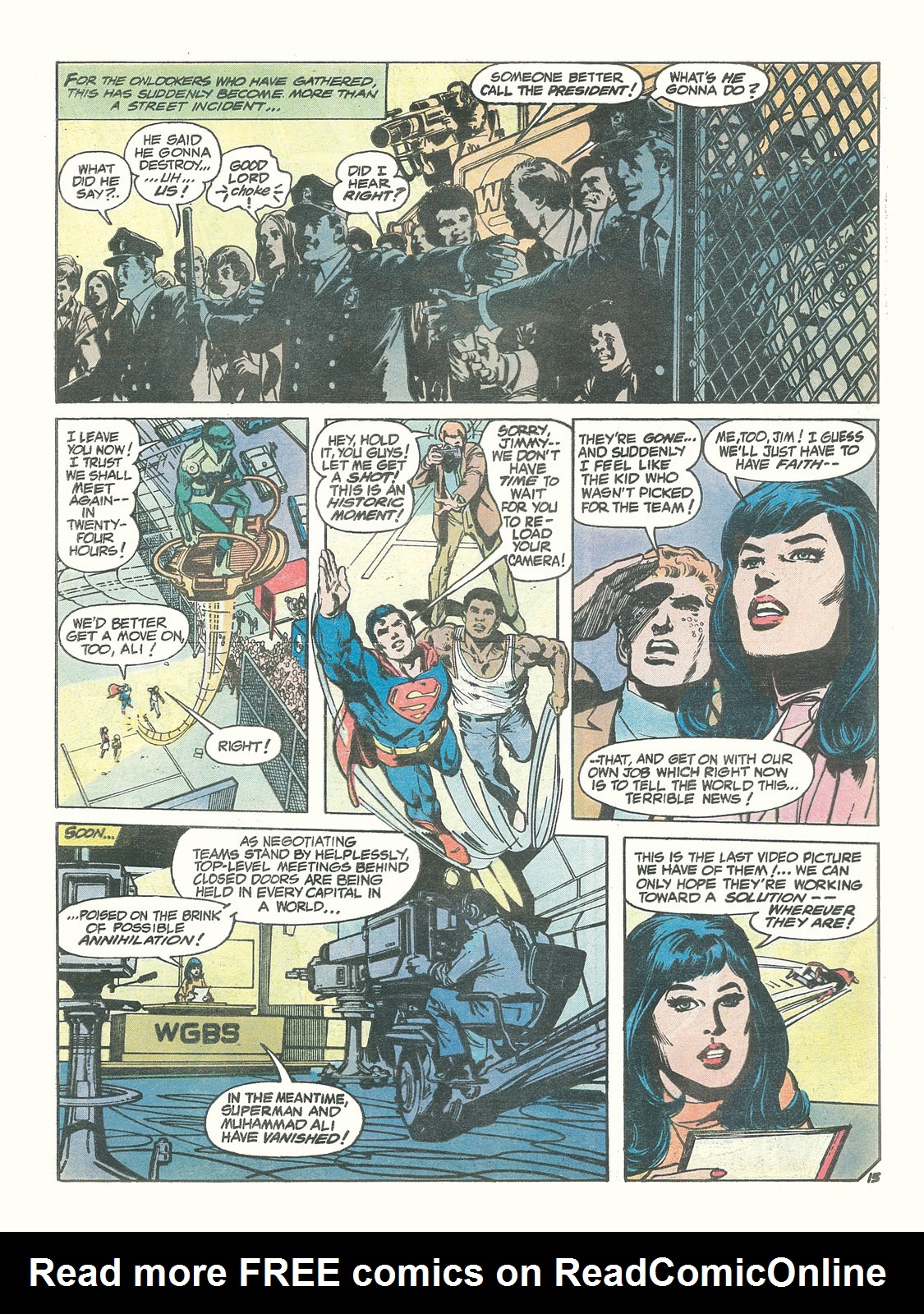 Read online Superman vs Muhammad Ali (1978) comic -  Issue # Full - 15