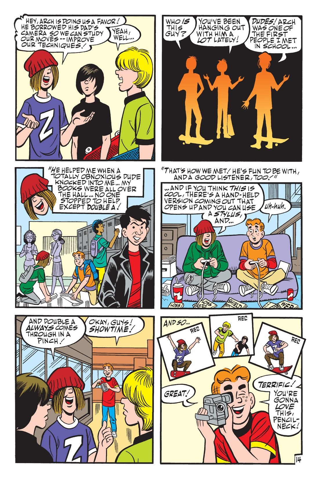 Read online Archie Freshman Year comic -  Issue # TPB 2 - 114