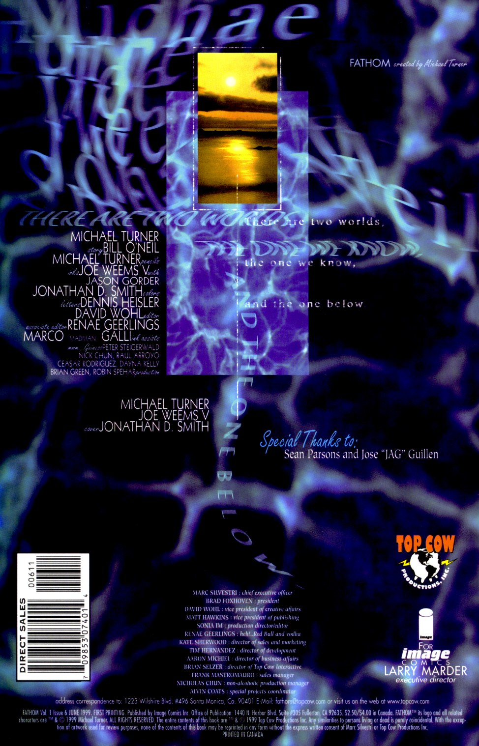 Read online Fathom (1998) comic -  Issue #6 - 2