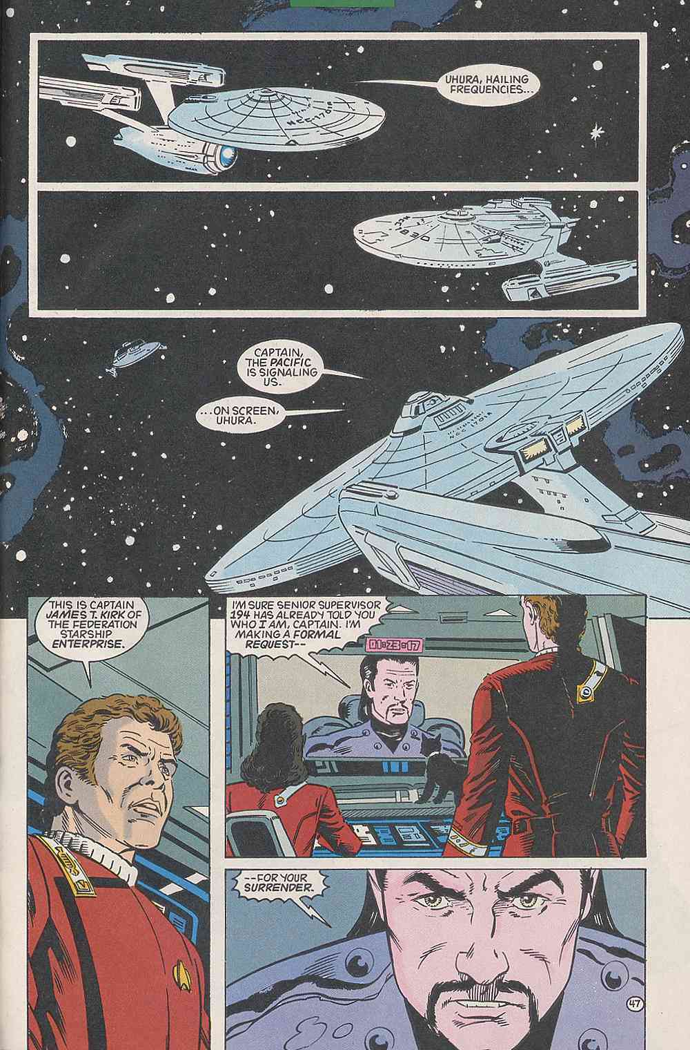 Read online Star Trek (1989) comic -  Issue #50 - 48