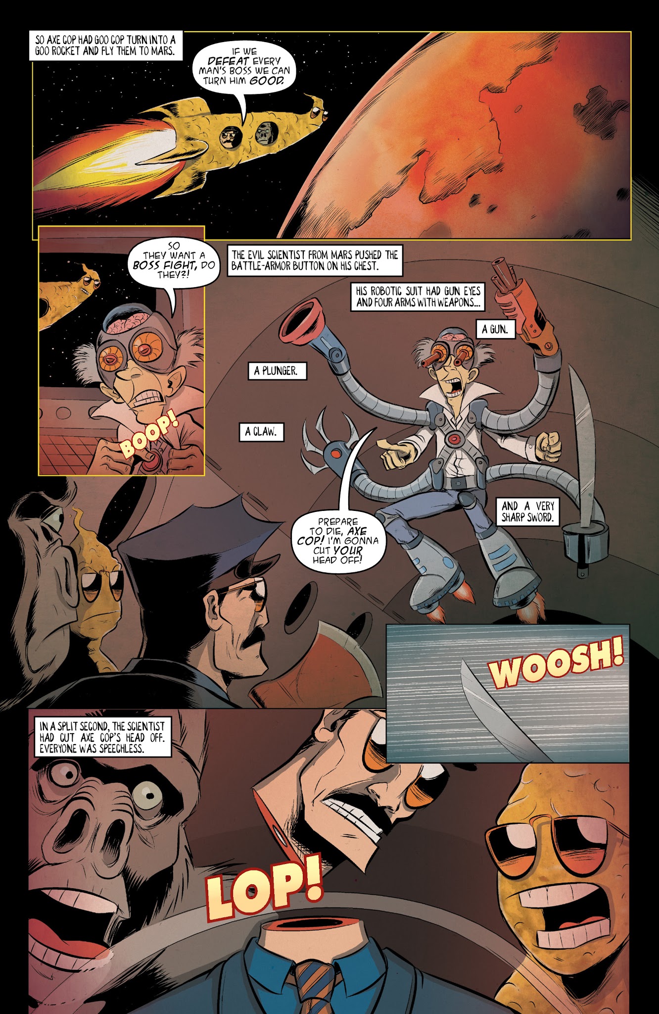 Read online Axe Cop comic -  Issue # TPB 4 - 63