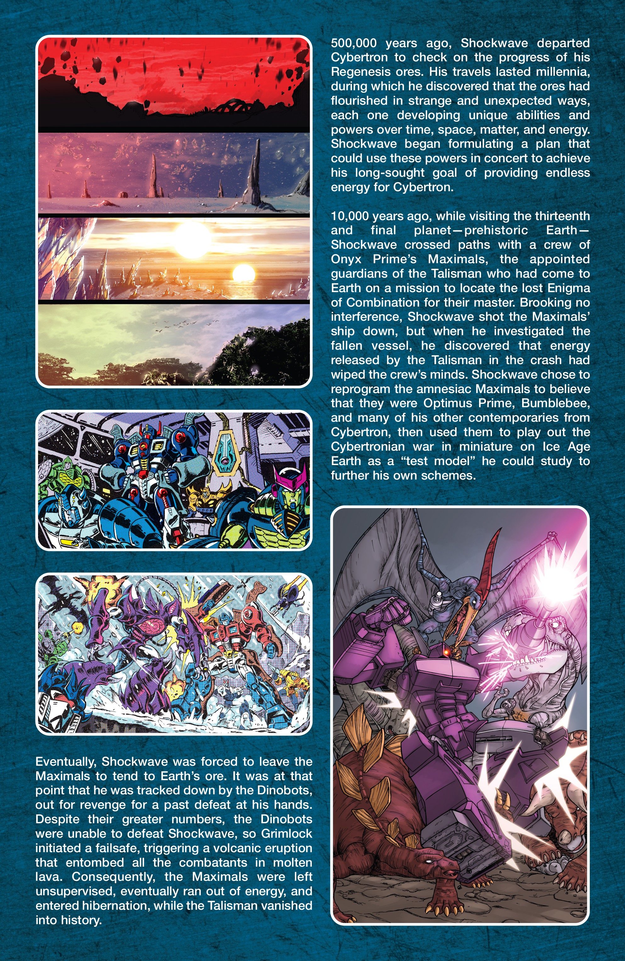 Read online Transformers: Historia comic -  Issue # Full - 15