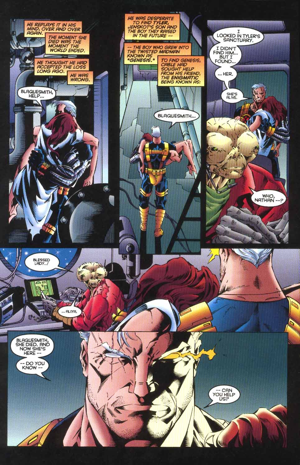 Read online Cable (1993) comic -  Issue #24 - 9