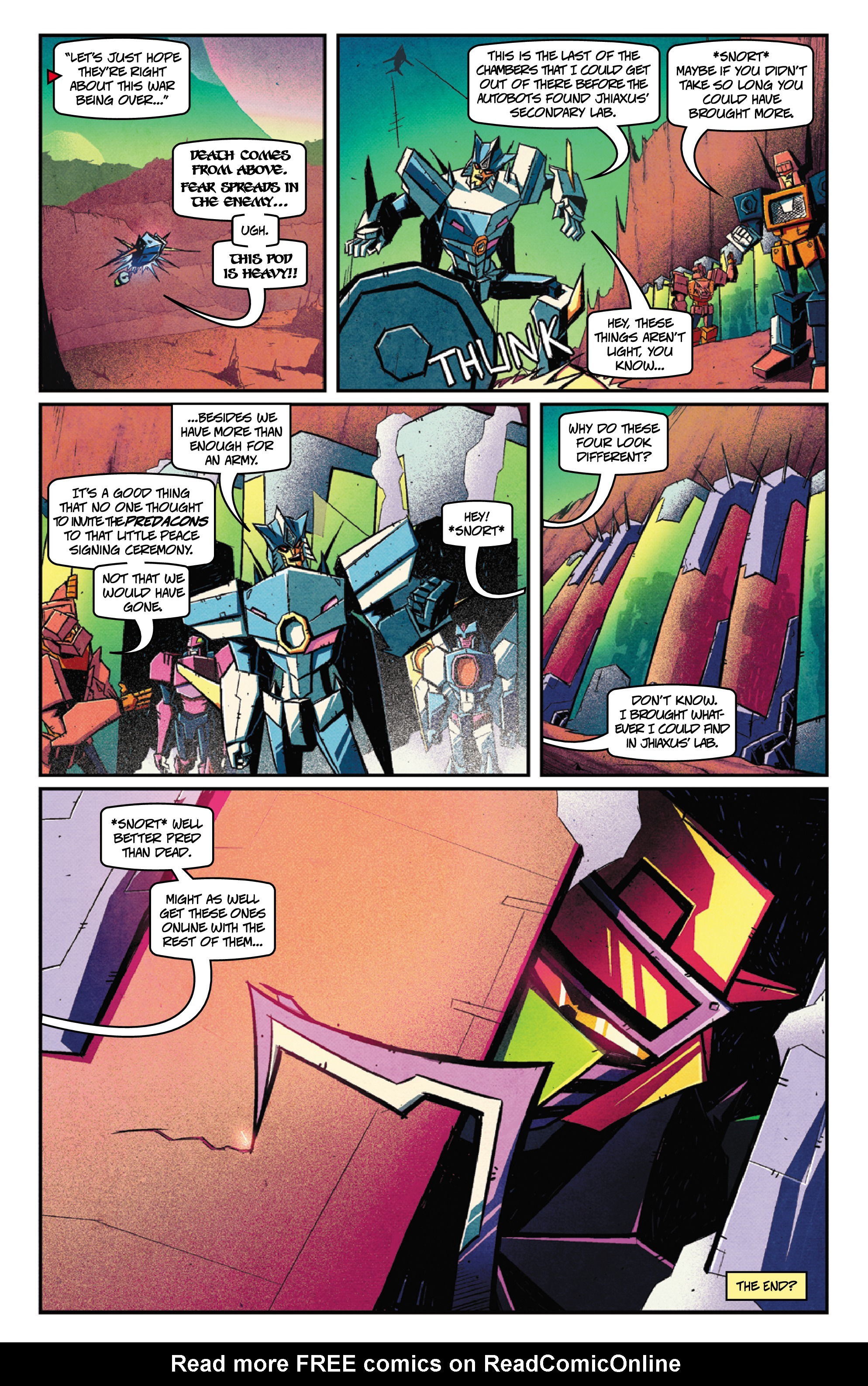 Read online Transformers: Timelines comic -  Issue #9 - 25