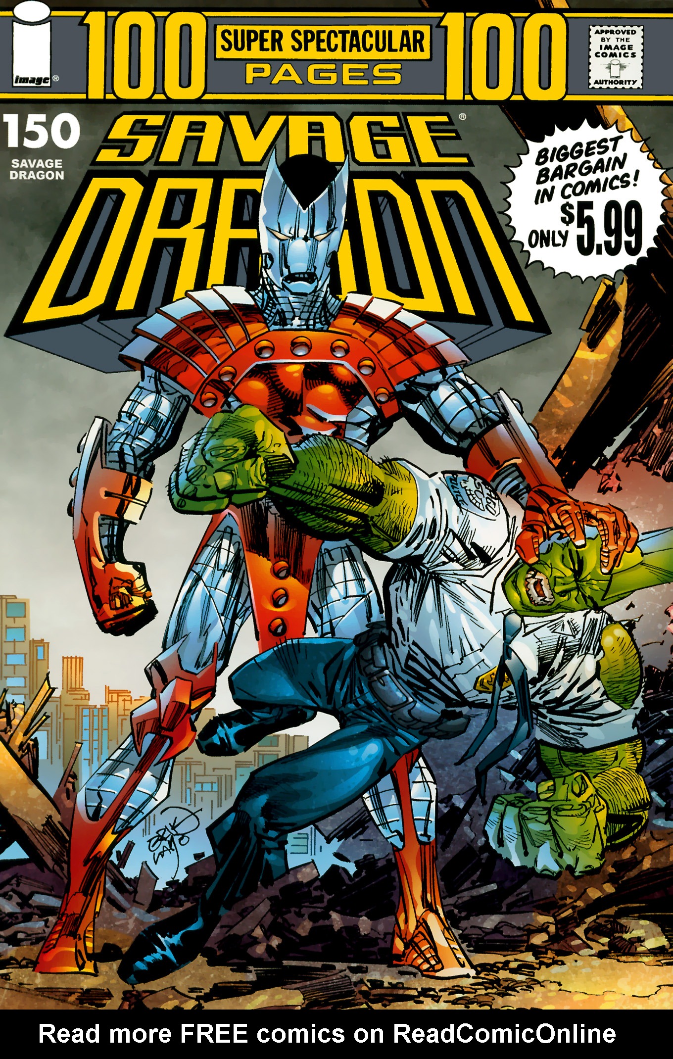 Read online The Savage Dragon (1993) comic -  Issue #150 - 1