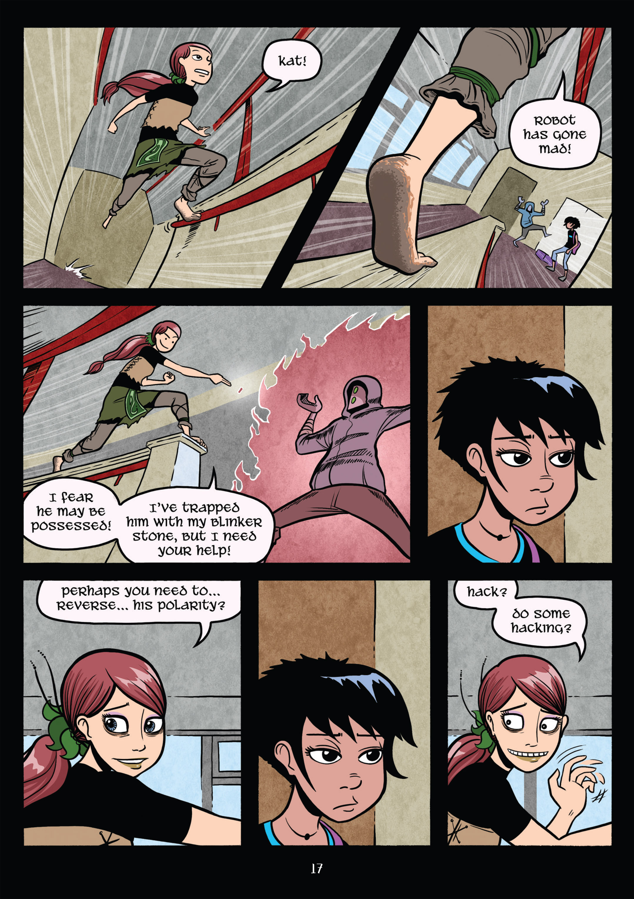 Read online Gunnerkrigg Court comic -  Issue # TPB 4 (Part 1) - 17