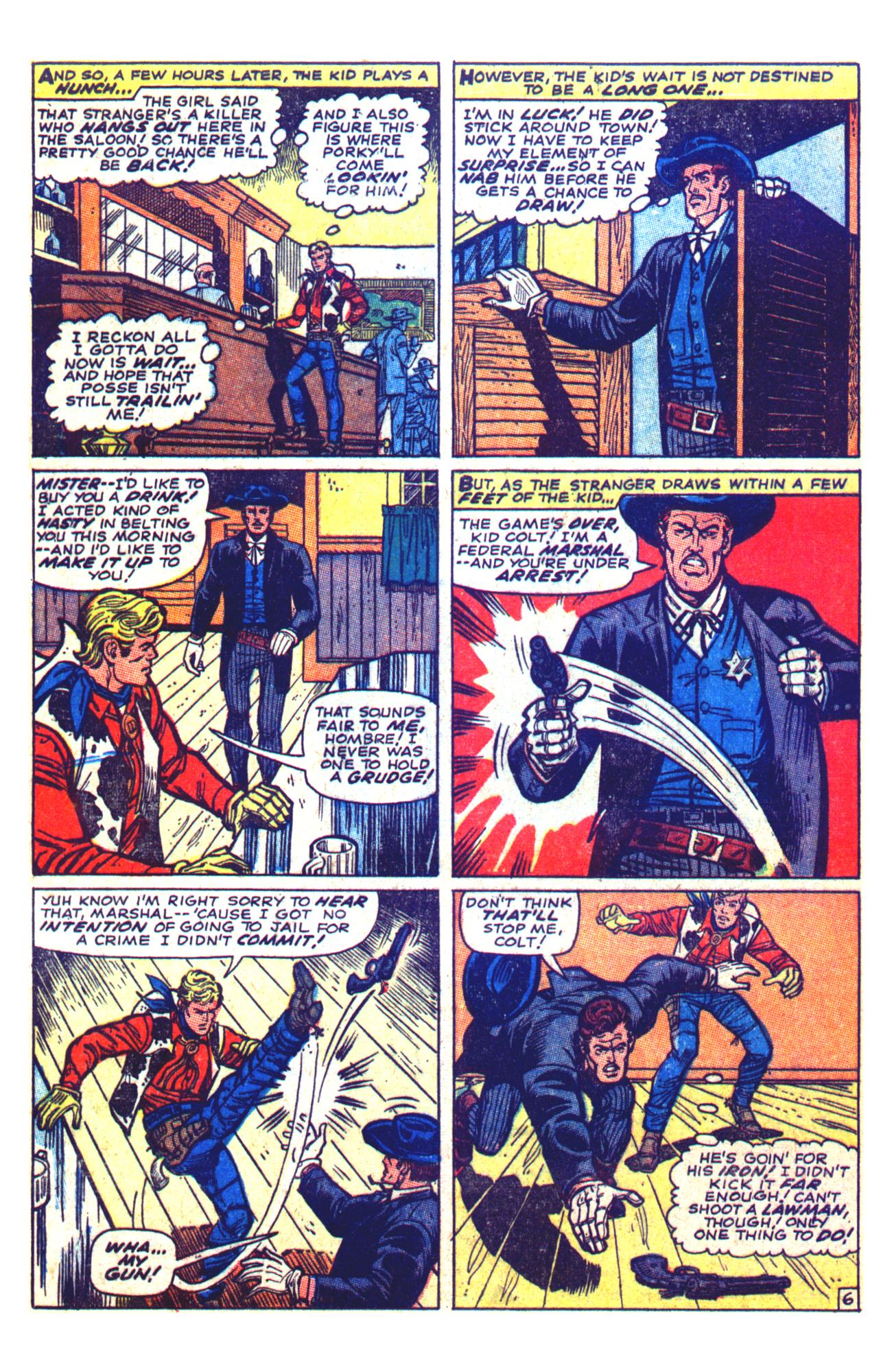 Read online Kid Colt Outlaw comic -  Issue #139 - 20