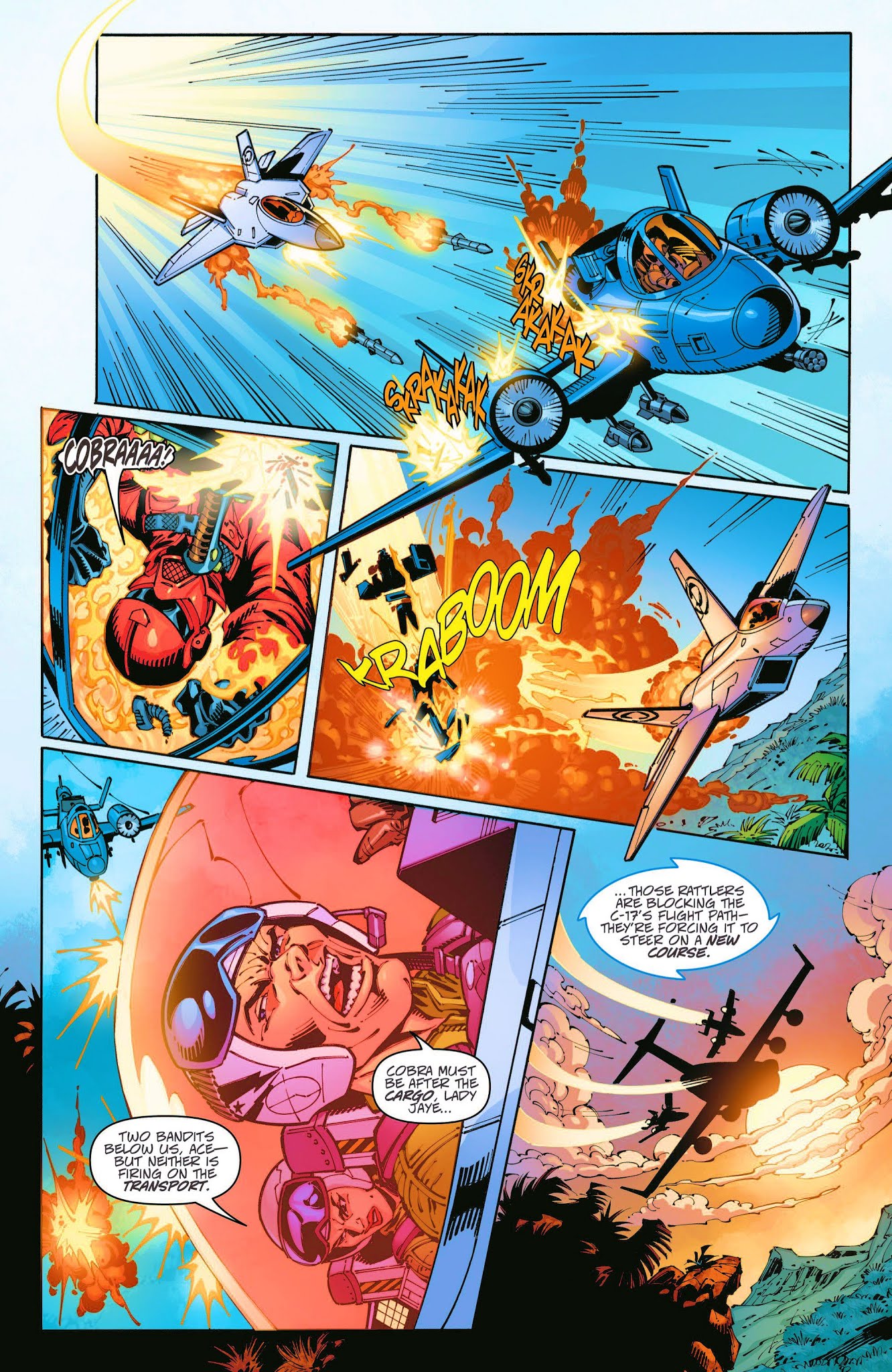 Read online Danger Girl/G.I. Joe comic -  Issue #1 - 6
