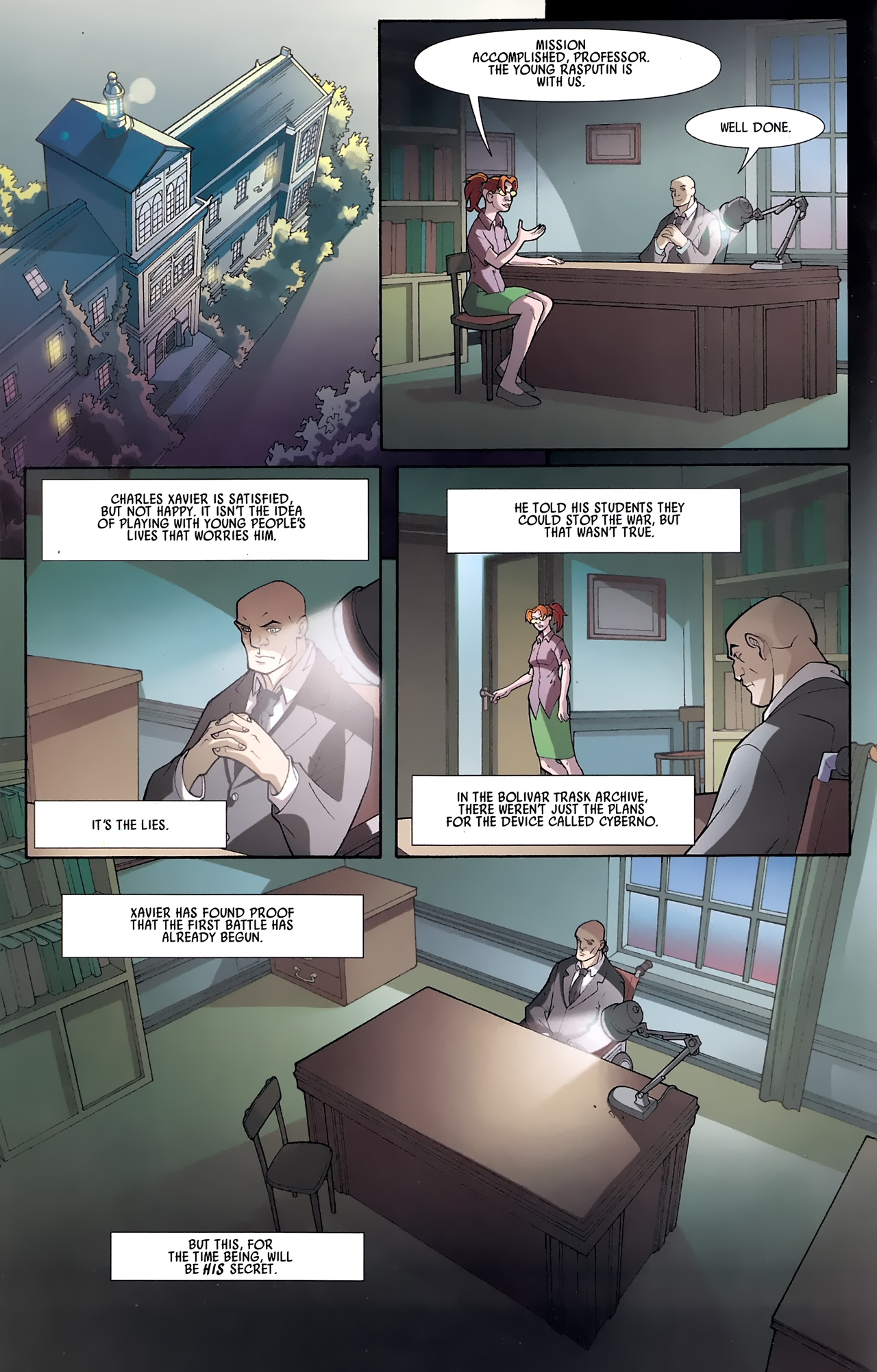 Read online X-Campus comic -  Issue #3 - 26