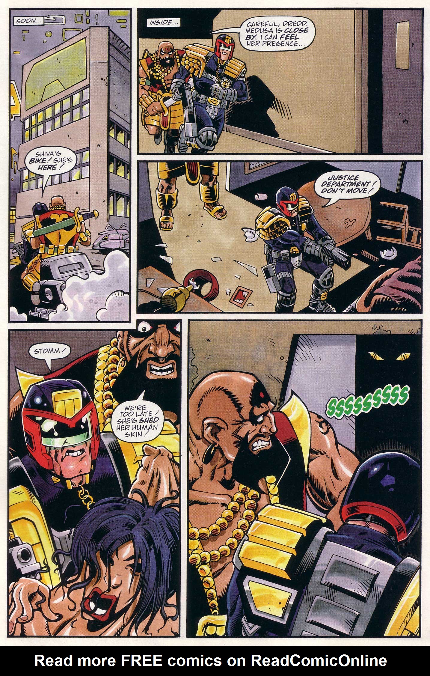 Read online Judge Dredd Lawman of the Future comic -  Issue #19 - 29