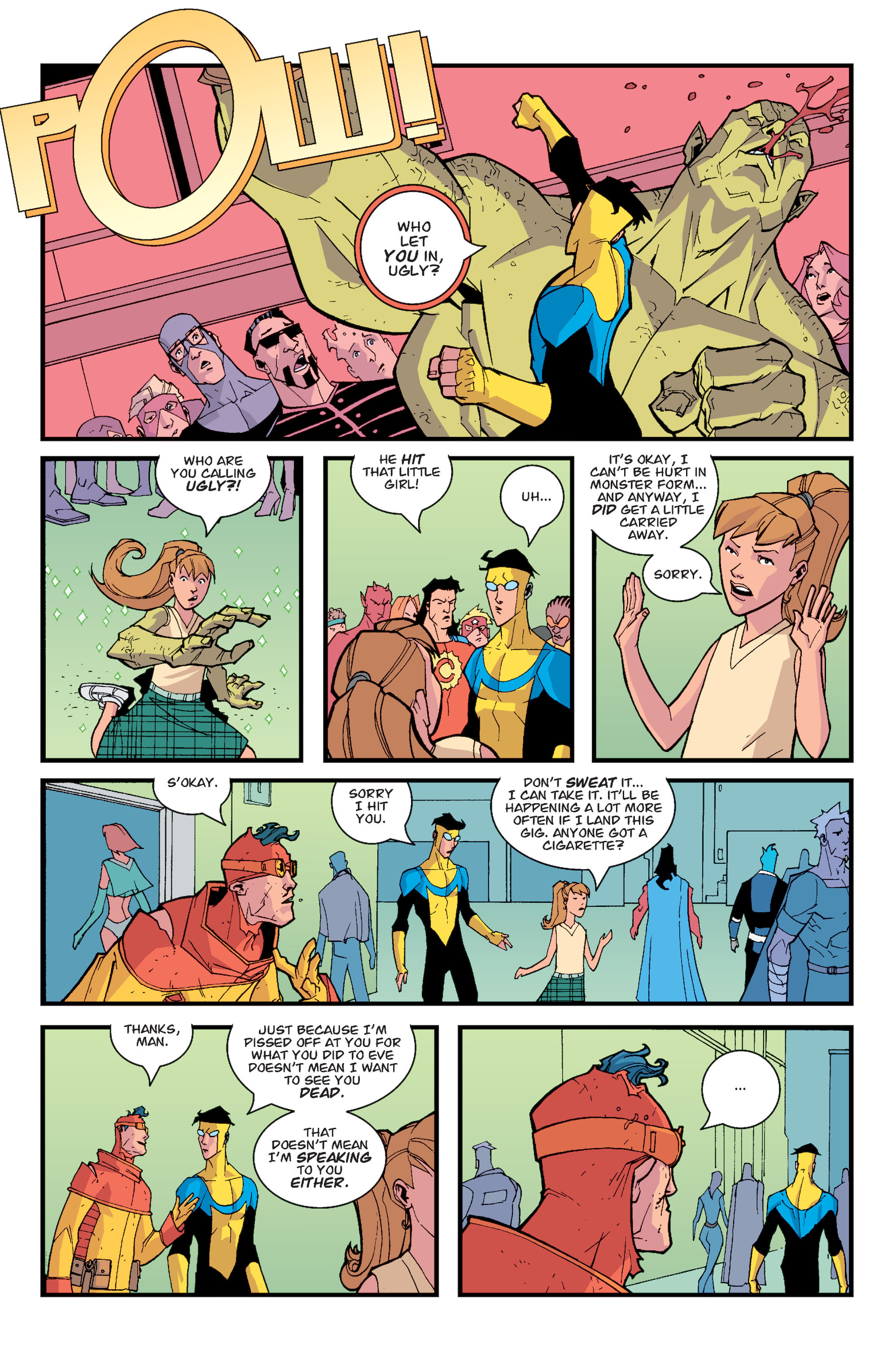 Read online Invincible comic -  Issue # _TPB 3 - Perfect Strangers - 23