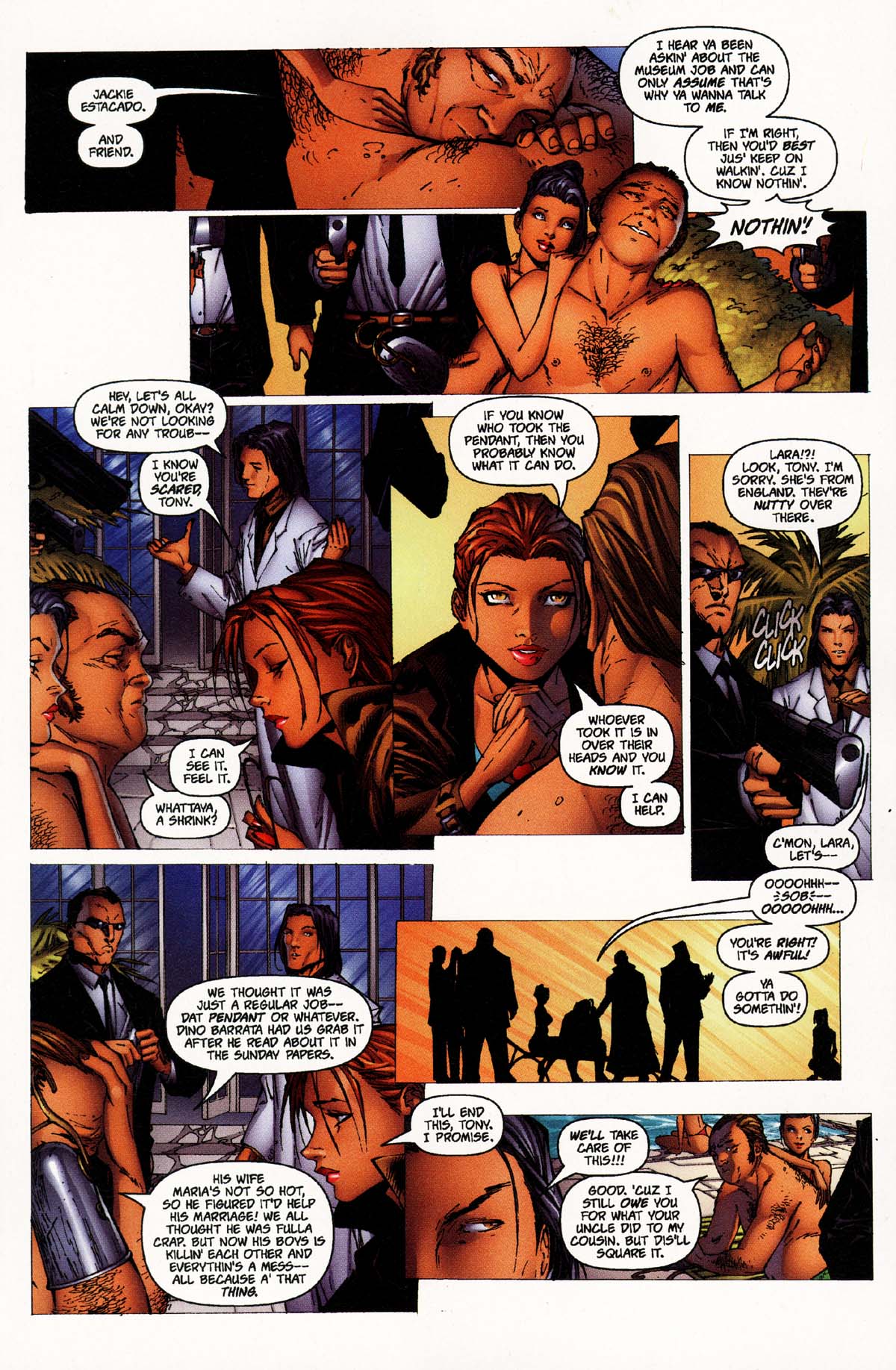Read online Tomb Raider/The Darkness Special comic -  Issue # Full - 9