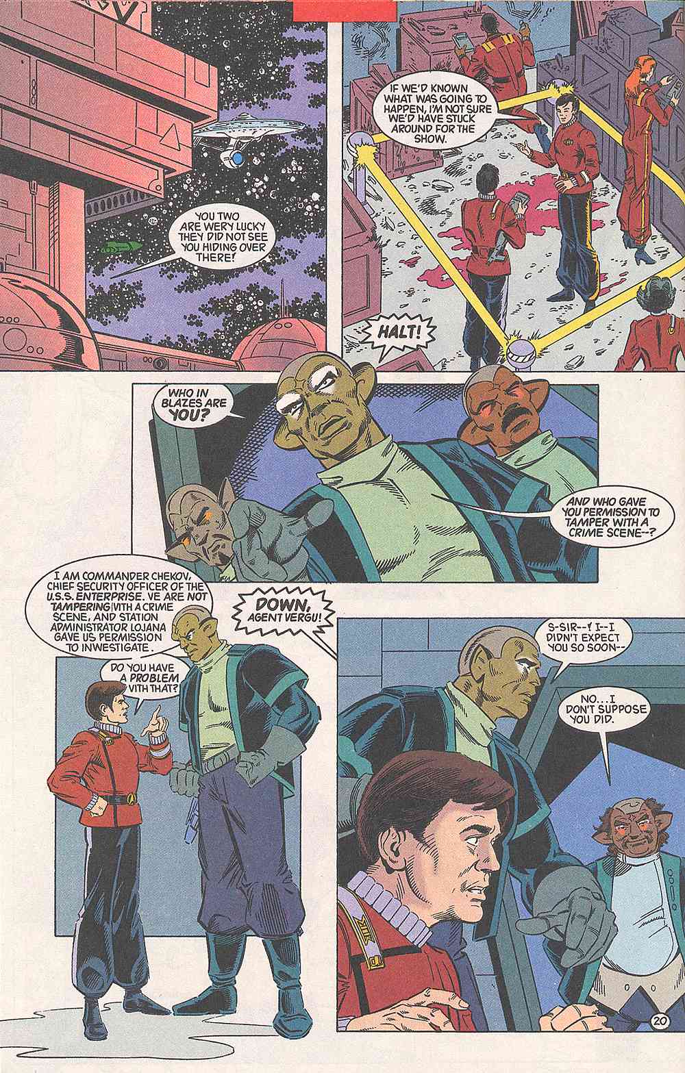 Read online Star Trek (1989) comic -  Issue #30 - 24