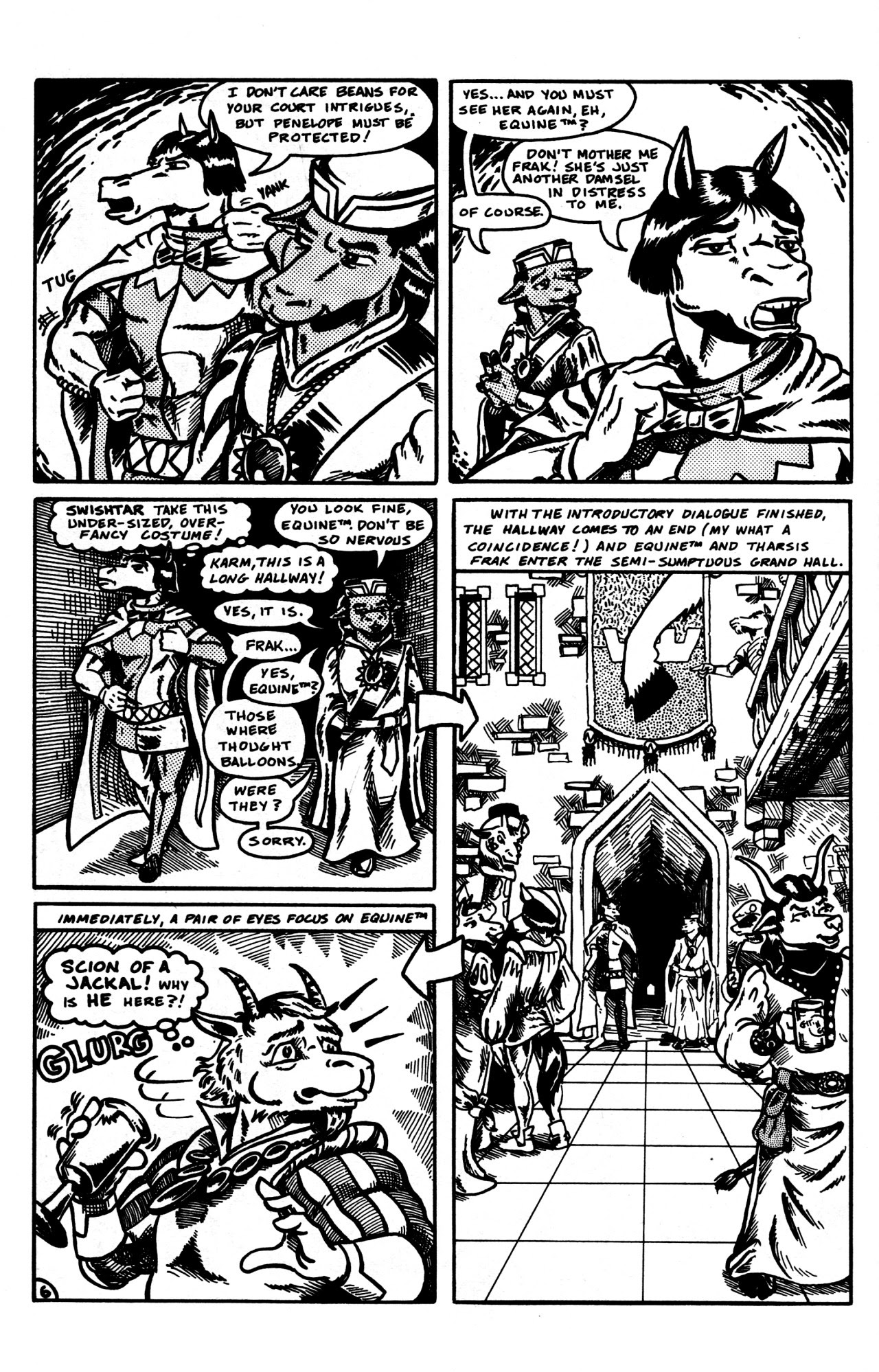 Read online Equine, The Uncivilized comic -  Issue #3 - 8