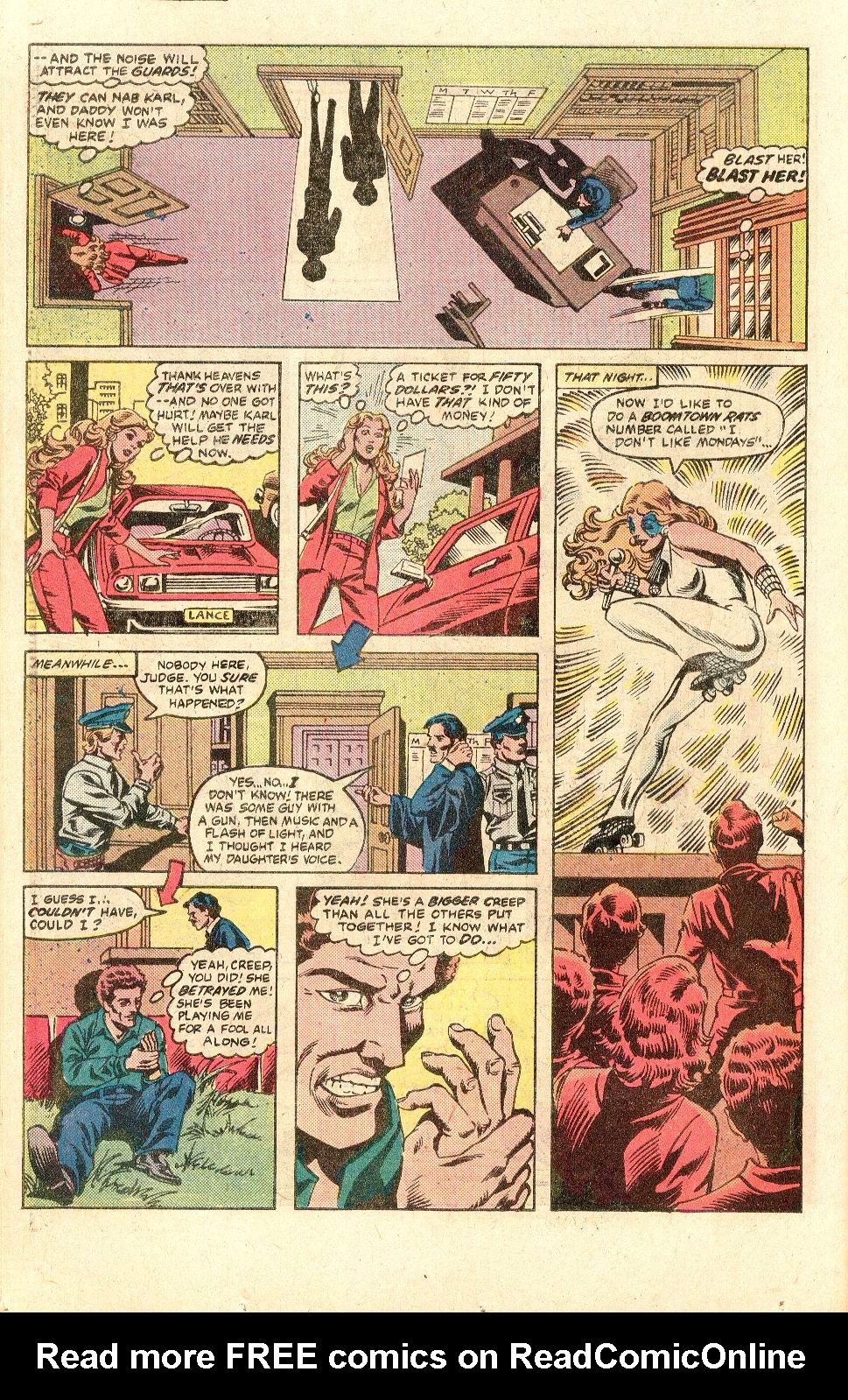 Read online Dazzler (1981) comic -  Issue #25 - 19