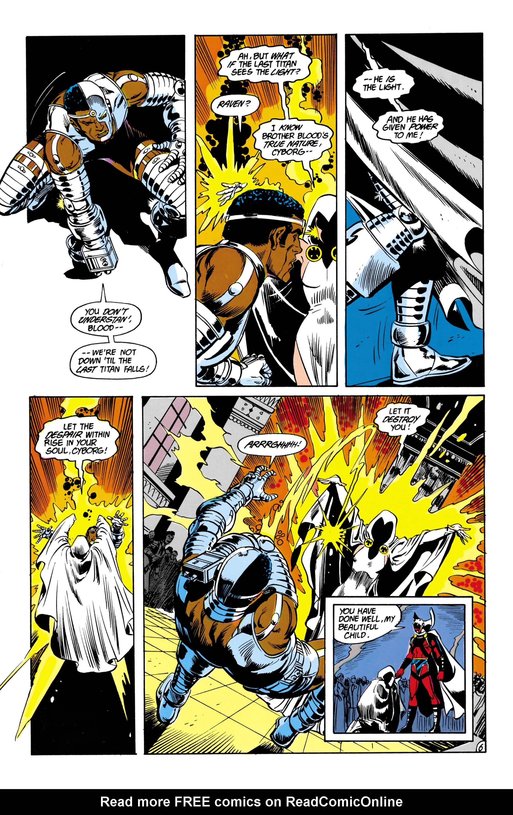 Read online The New Teen Titans (1984) comic -  Issue #30 - 7