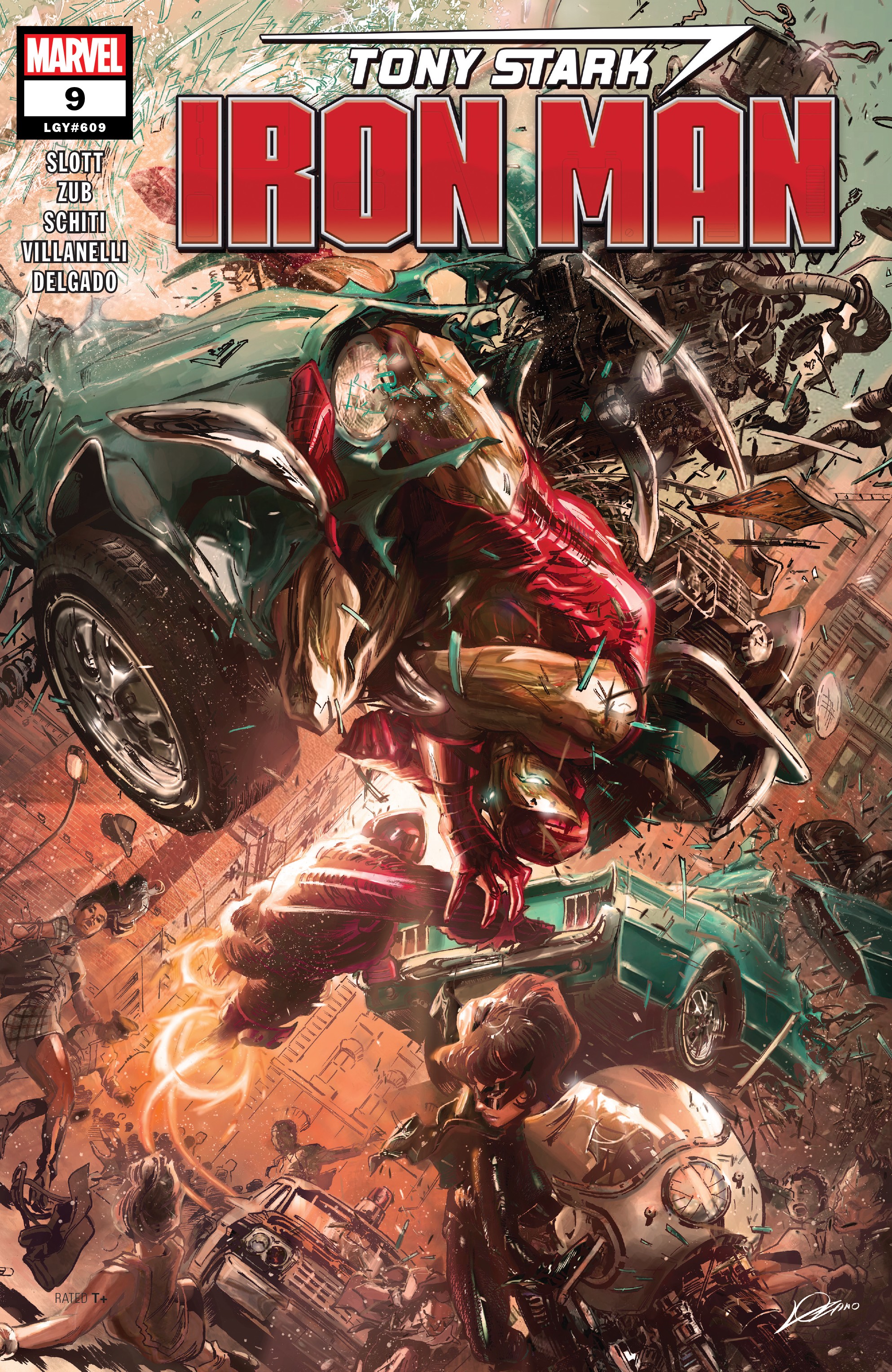 Read online Tony Stark: Iron Man comic -  Issue #9 - 1