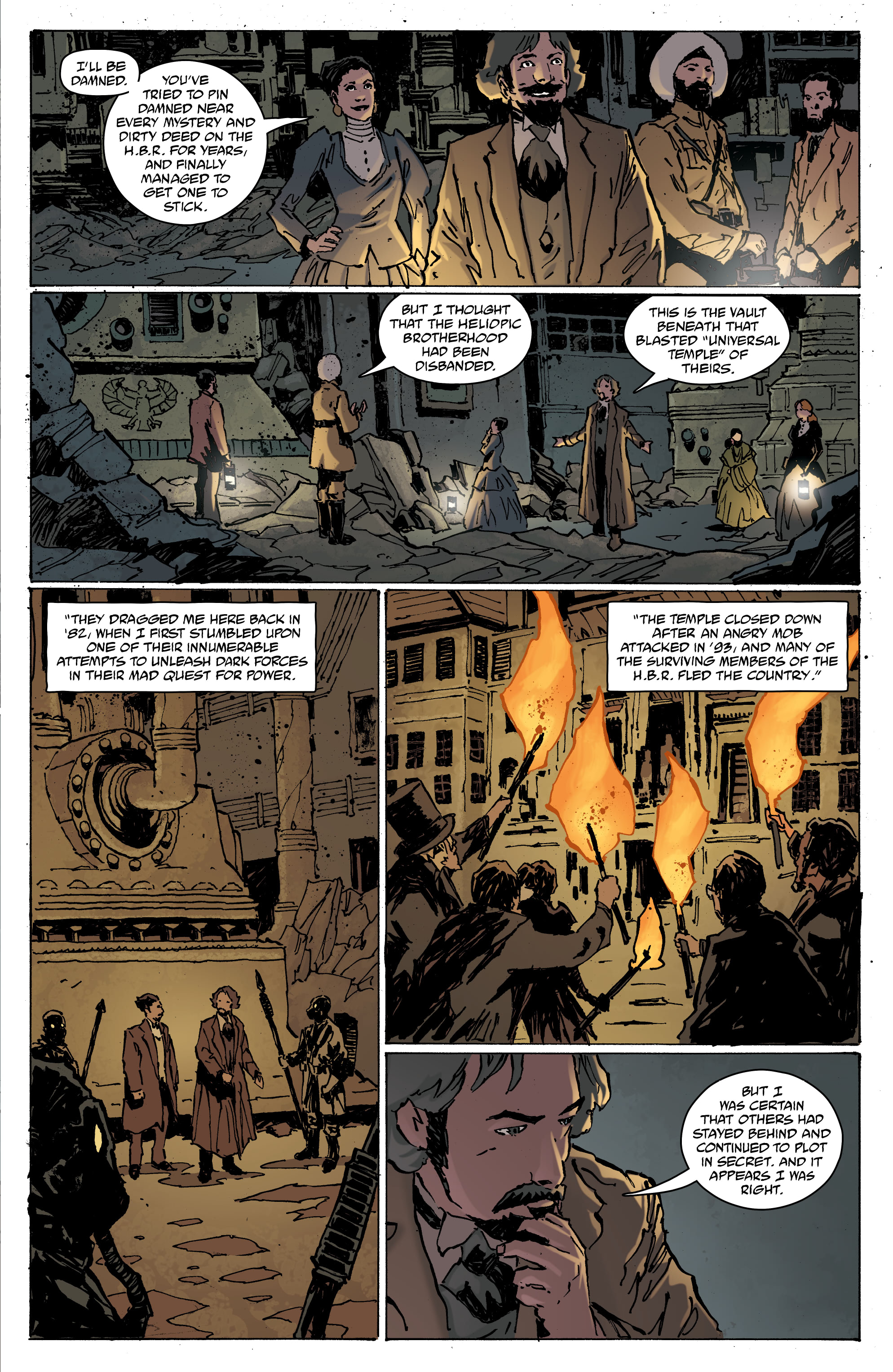 Read online Hellboy: The Silver Lantern Club comic -  Issue #5 - 13