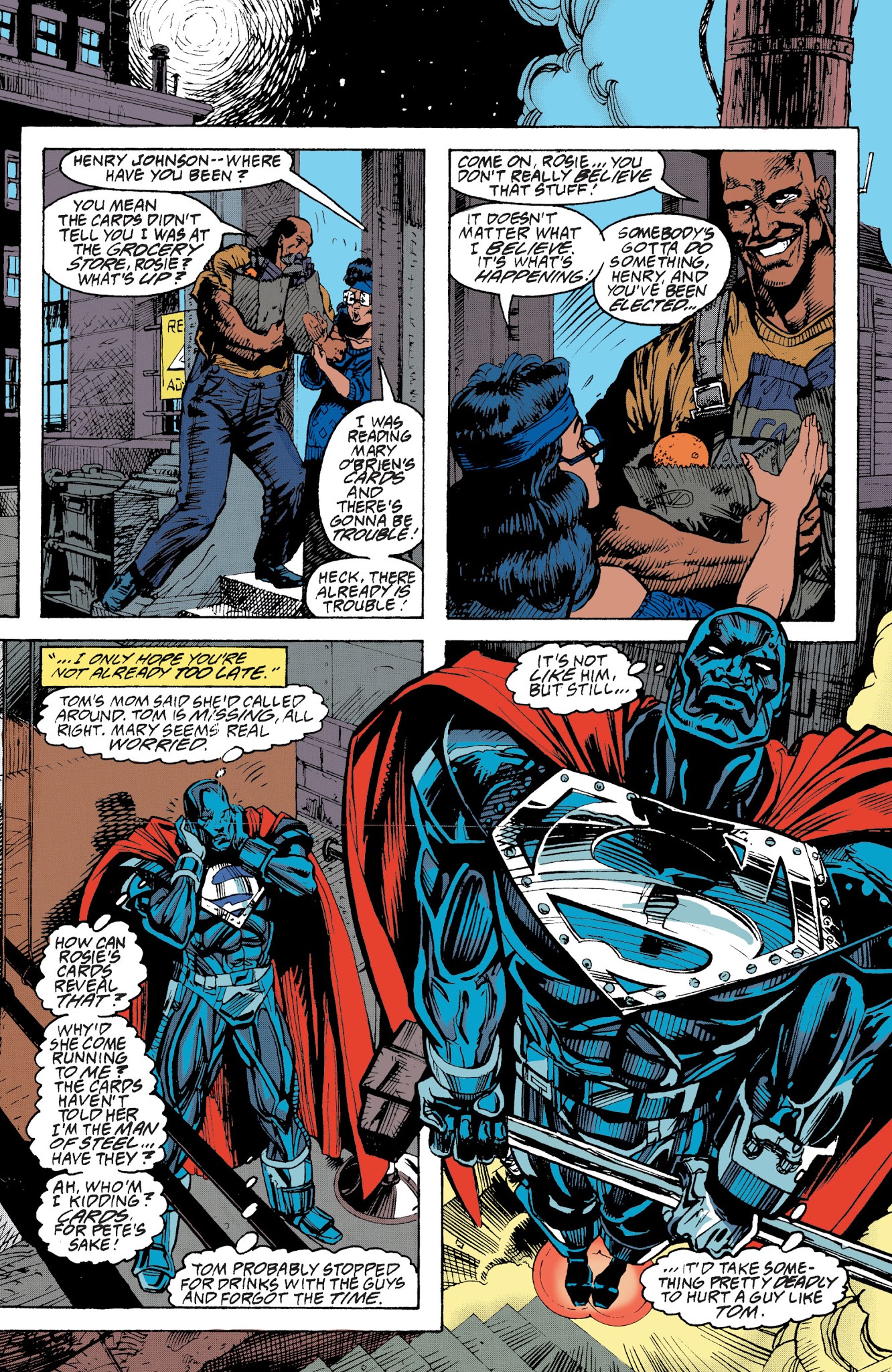 Read online Superman: Reign of the Supermen comic -  Issue # TPB - 133