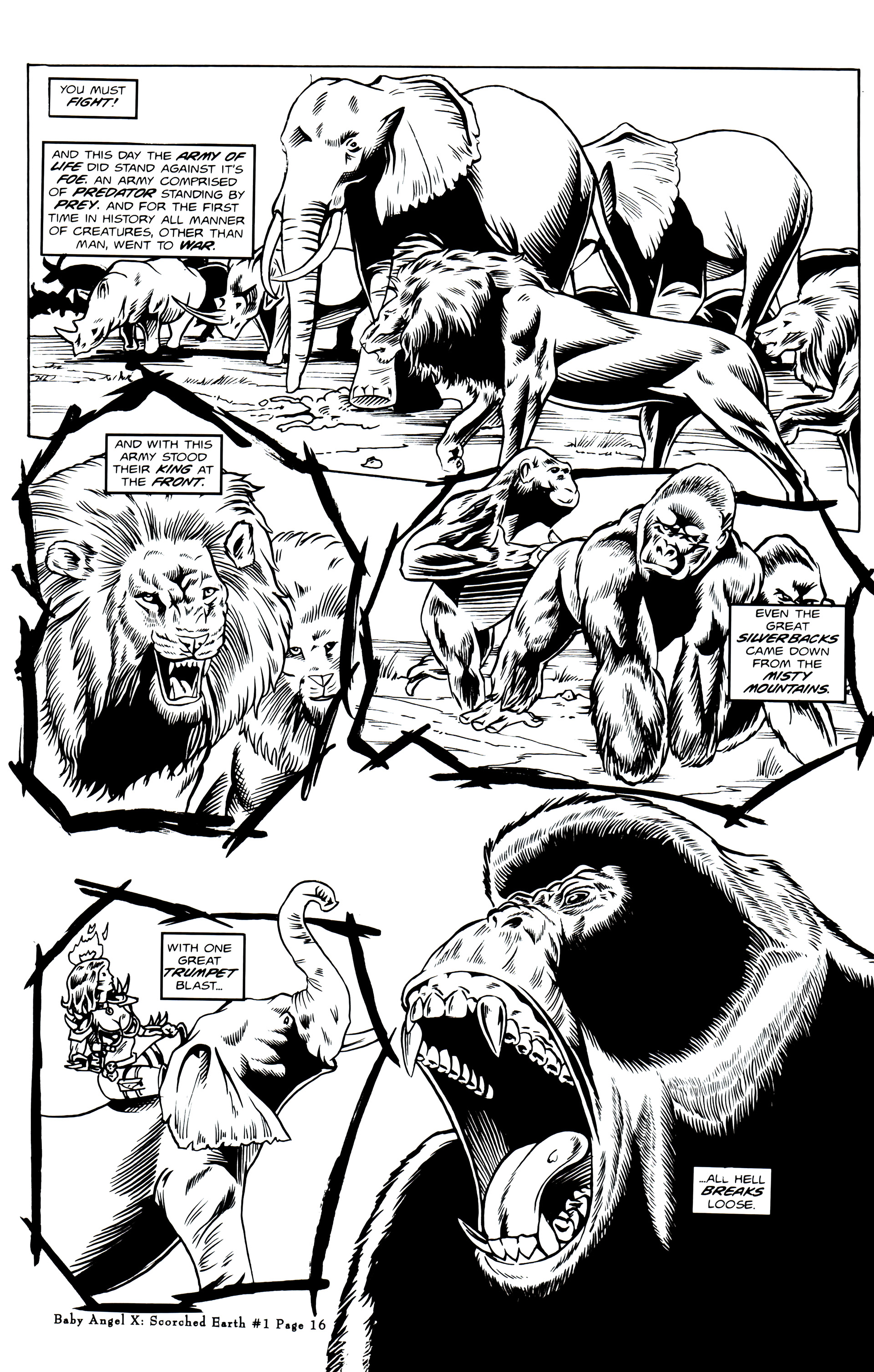 Read online Baby Angel X: Scorched Earth comic -  Issue #1 - 18