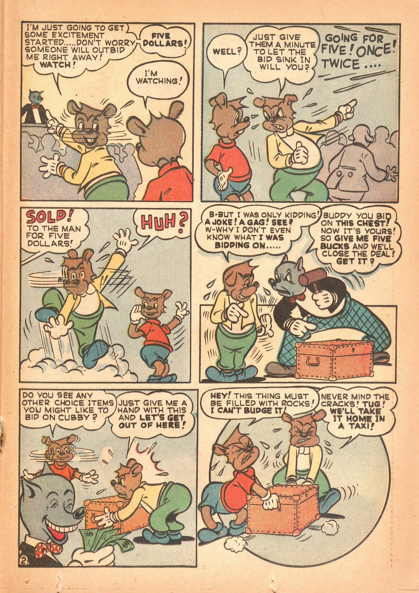 Read online Super Duck Comics comic -  Issue #37 - 37