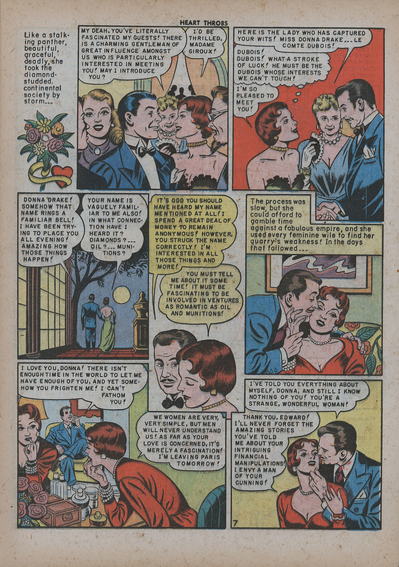 Read online Heart Throbs comic -  Issue #7 - 9