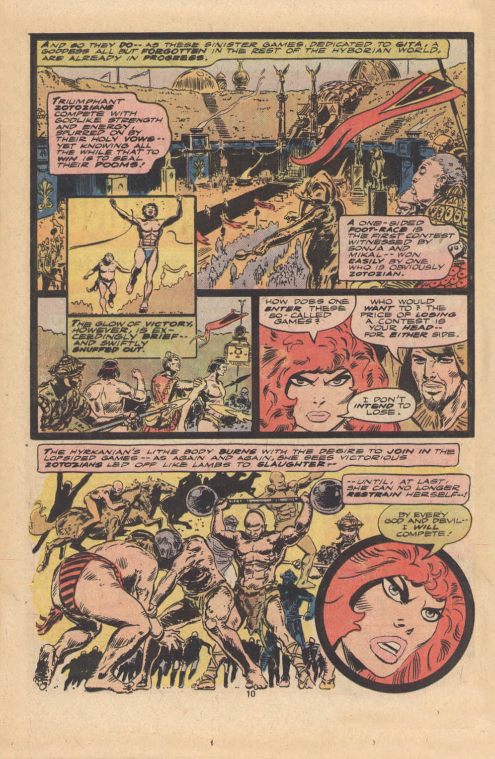 Read online Red Sonja (1977) comic -  Issue #3 - 7