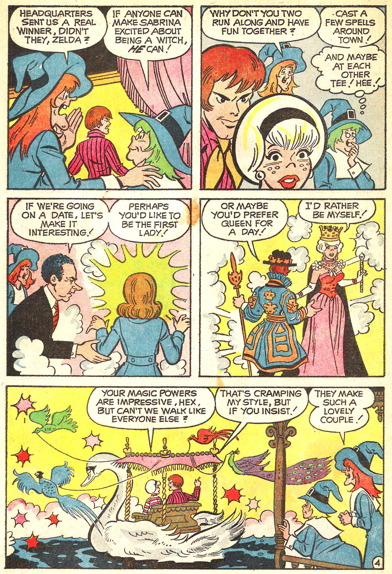 Read online Sabrina The Teenage Witch (1971) comic -  Issue #6 - 6