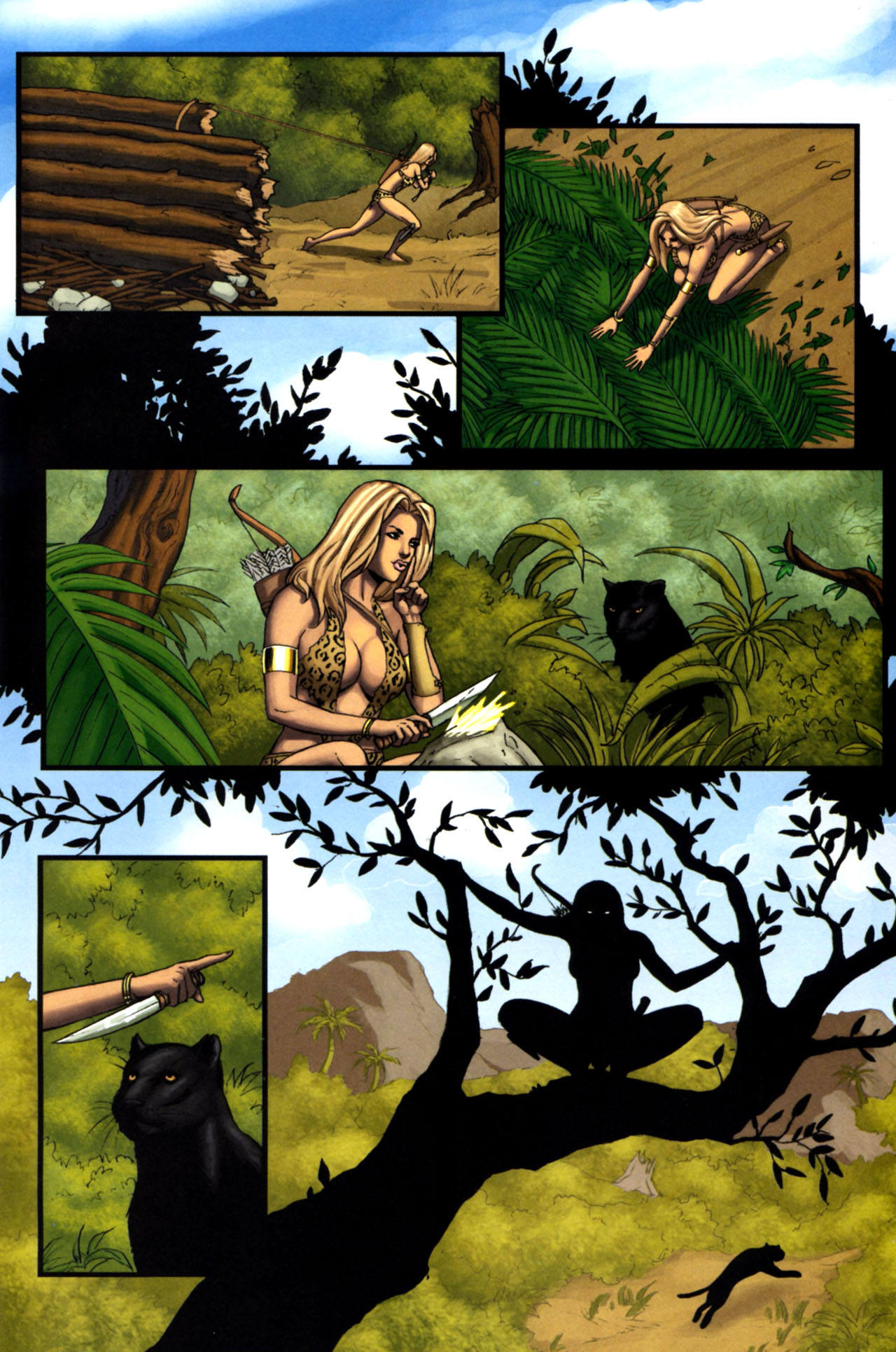 Read online Sheena, Queen of the Jungle comic -  Issue #4 - 15