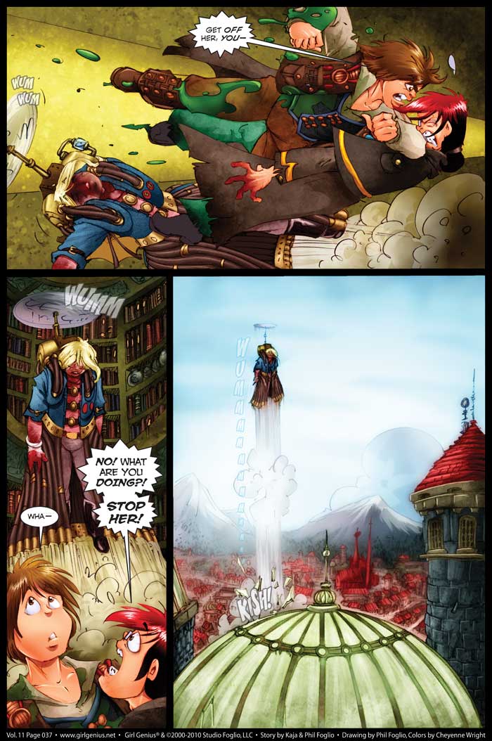 Read online Girl Genius (2002) comic -  Issue #11 - 38