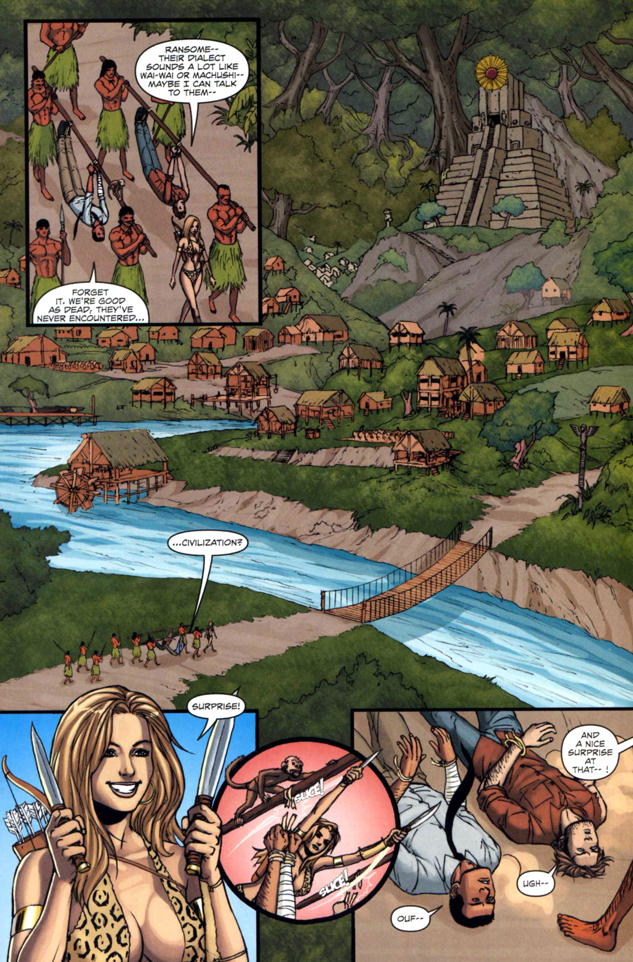 Read online Sheena, Queen of the Jungle comic -  Issue #5 - 13