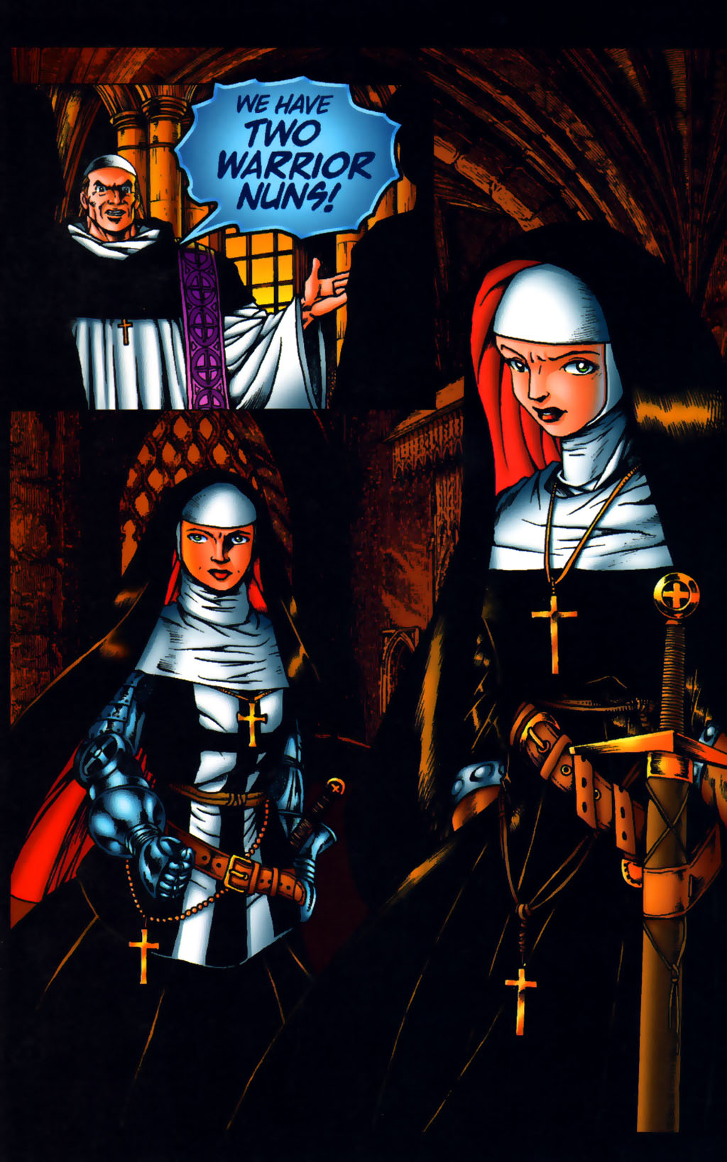 Read online Warrior Nun Areala: Scorpio Rose comic -  Issue #1 - 9