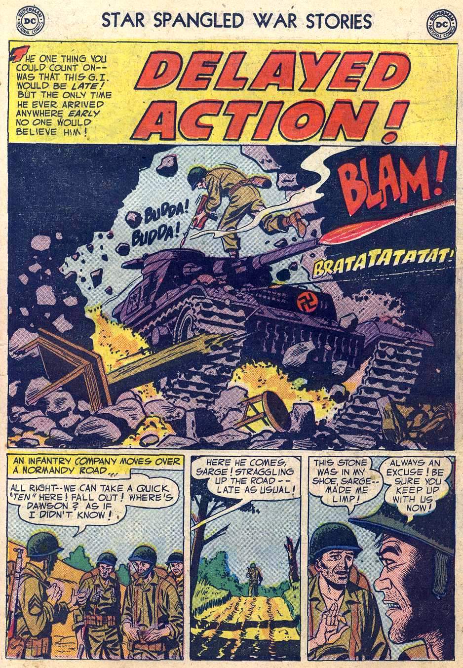Read online Star Spangled War Stories (1952) comic -  Issue #30 - 19