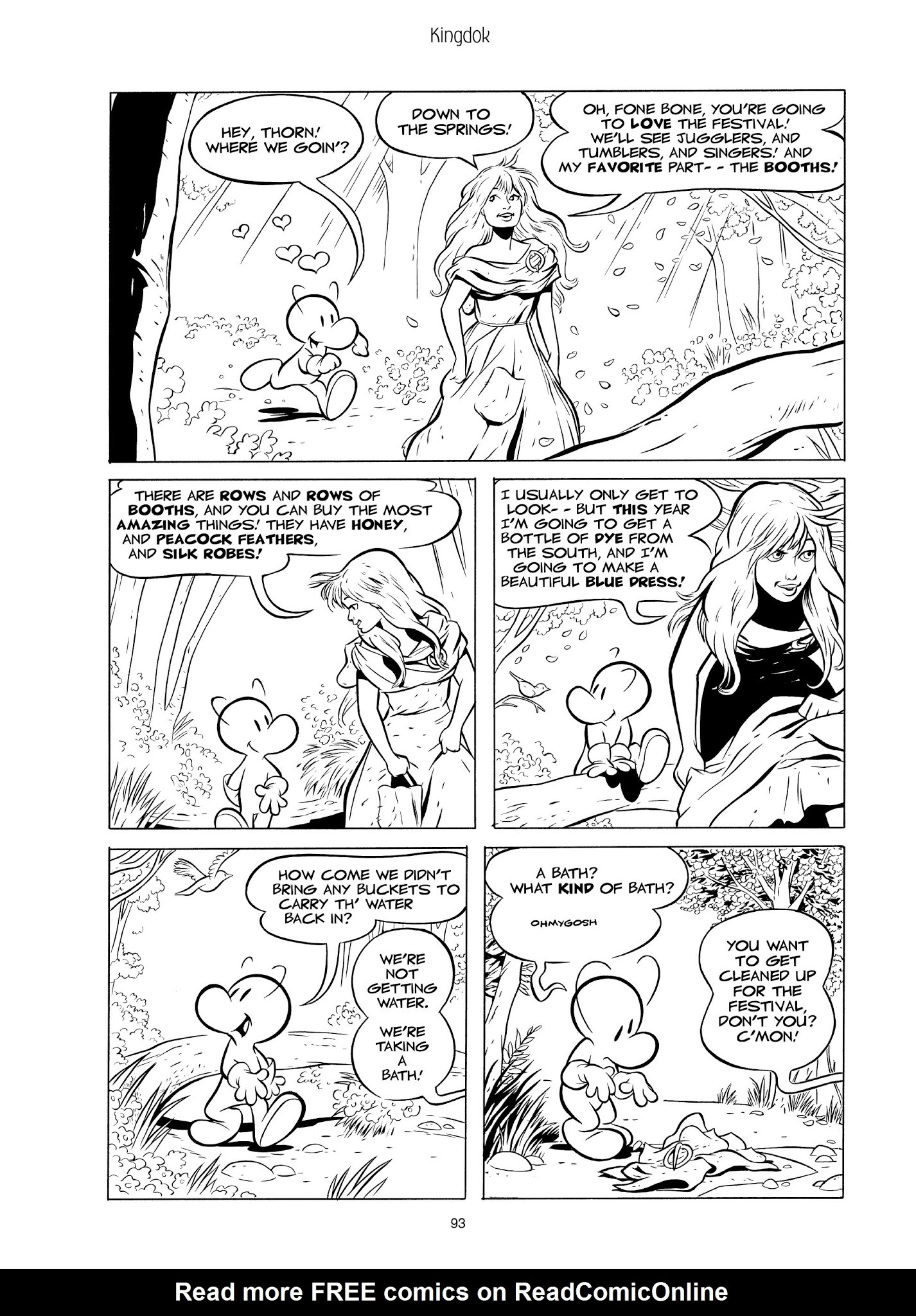 Read online Bone: The Complete Cartoon Epic In One Volume comic -  Issue # TPB (Part 1) - 89