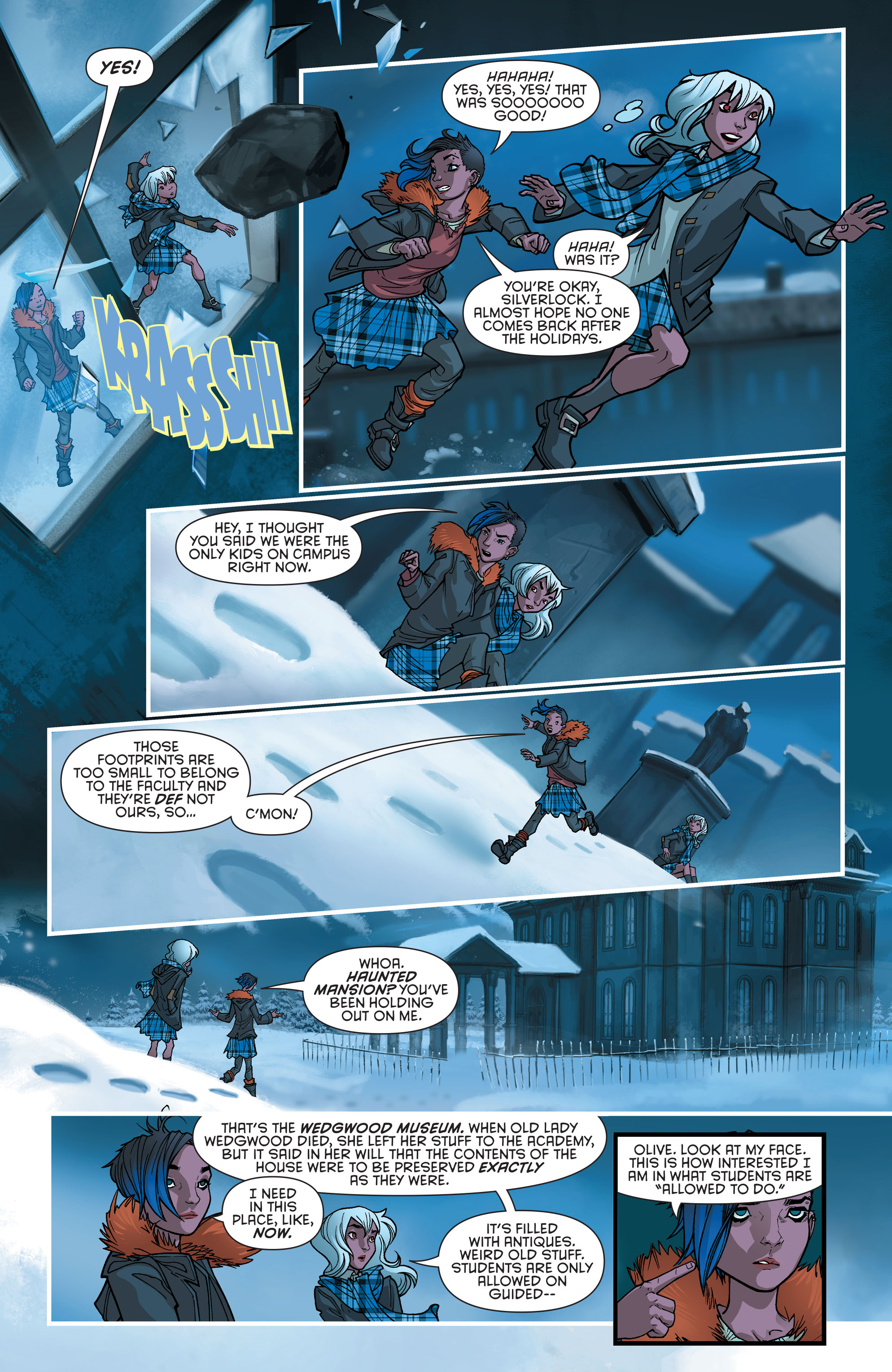 Read online Gotham Academy: Second Semester comic -  Issue #1 - 9