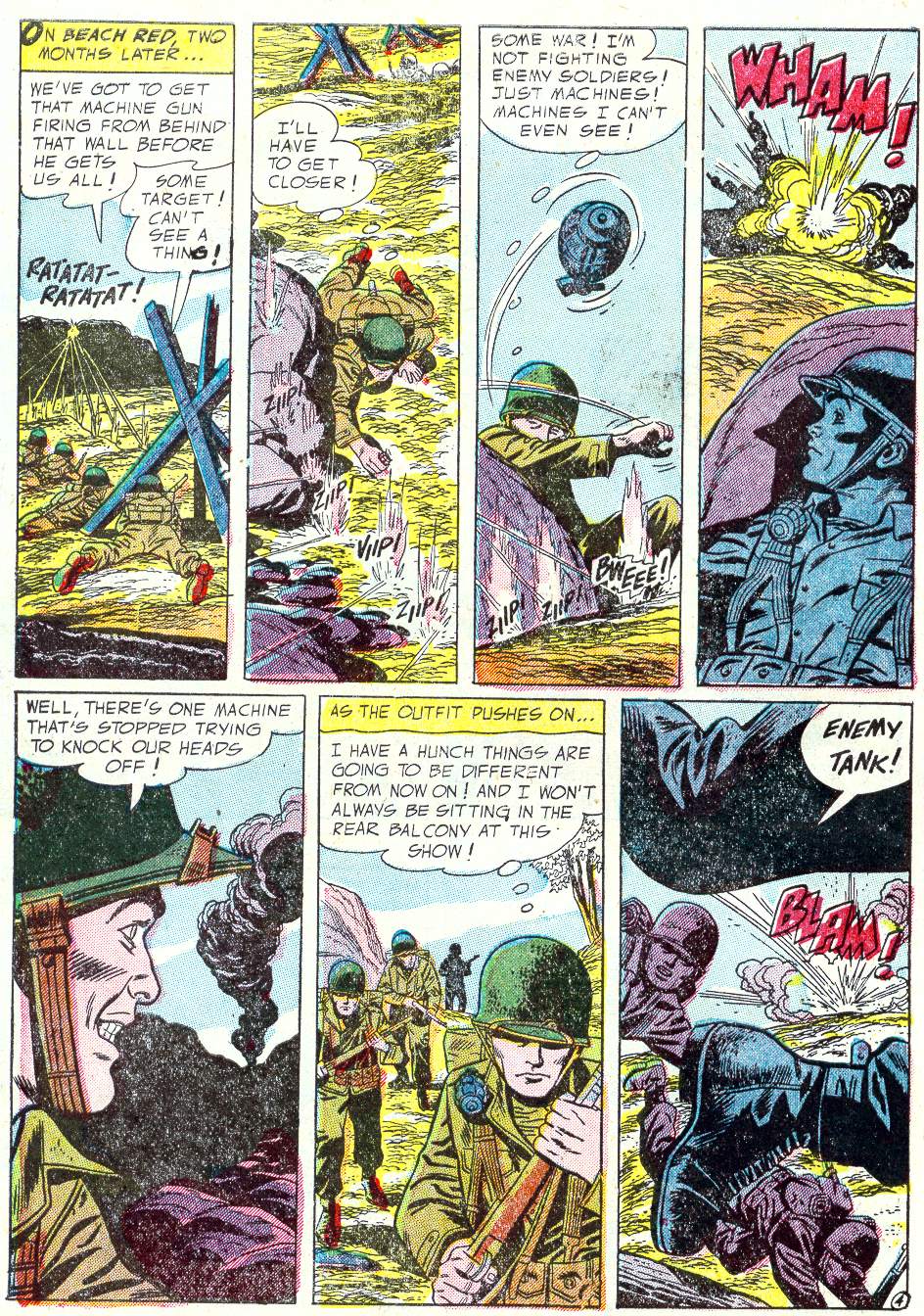Read online Our Army at War (1952) comic -  Issue #34 - 7