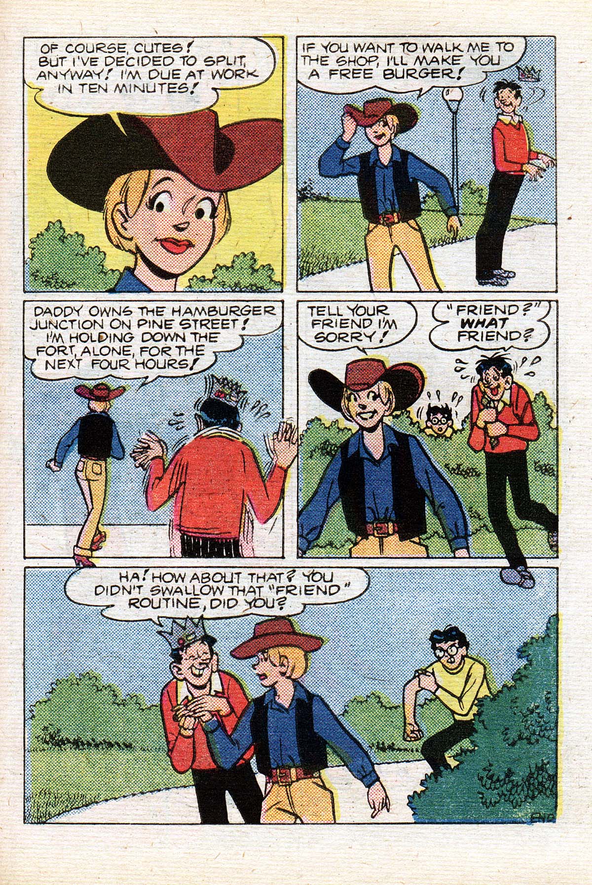 Read online Jughead Jones Comics Digest comic -  Issue #40 - 94