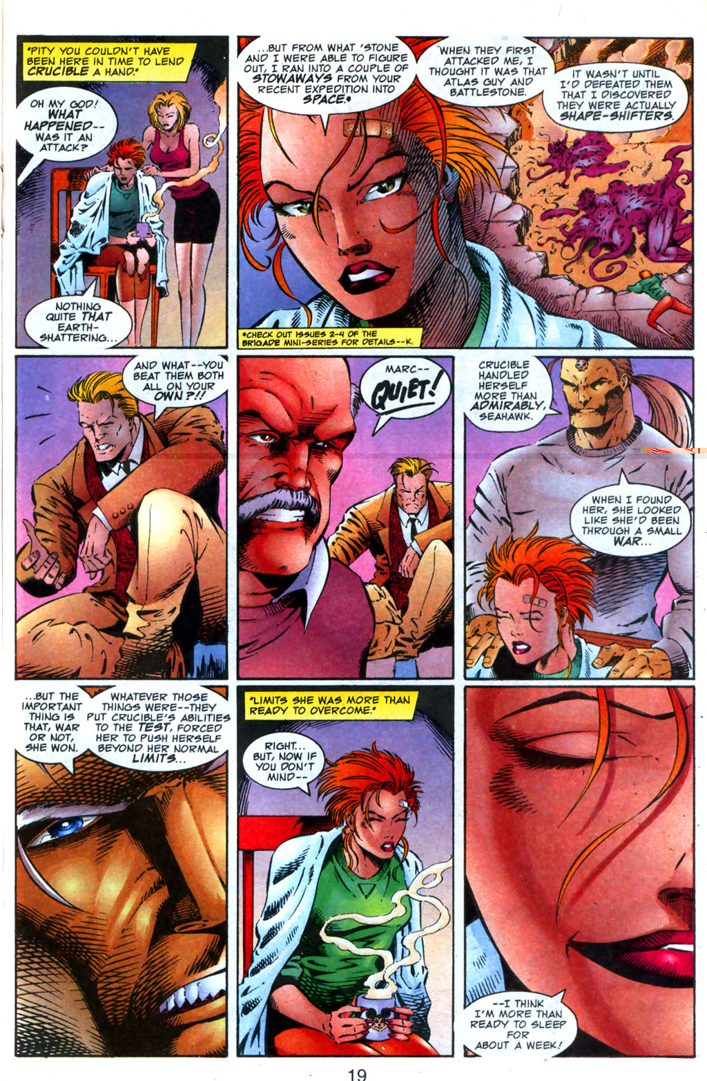 Read online Brigade (1993) comic -  Issue #10 - 23