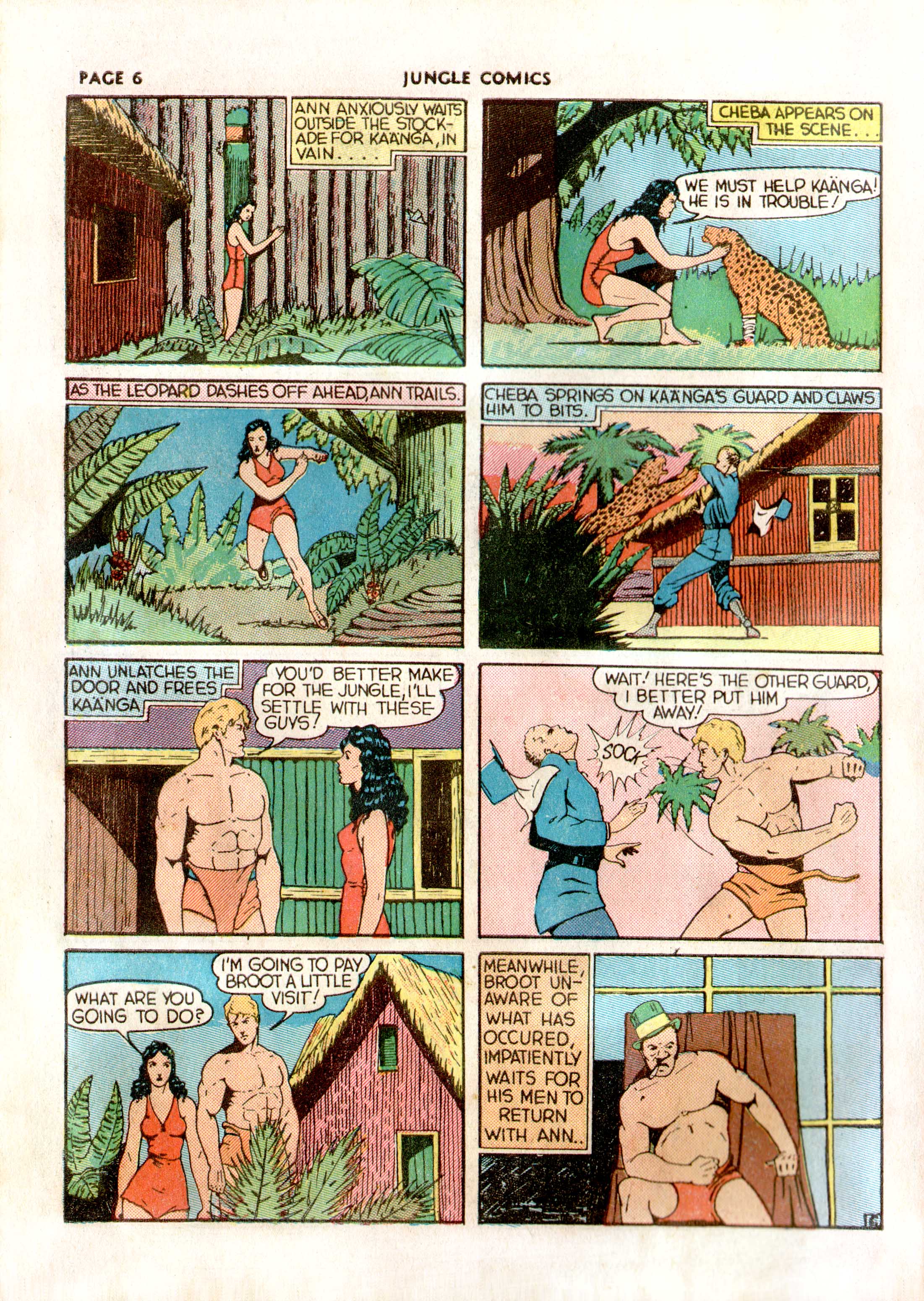 Read online Jungle Comics comic -  Issue #5 - 9