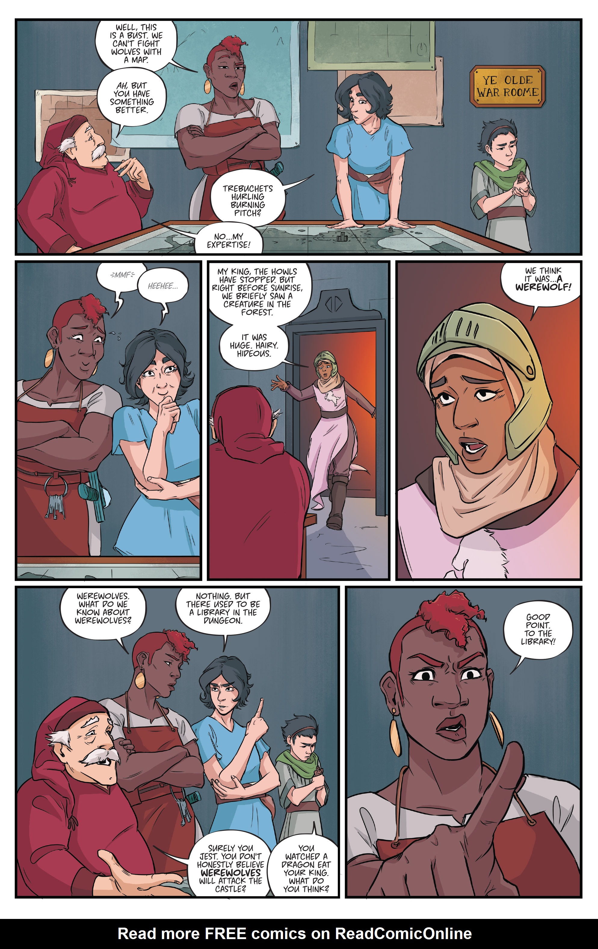 Read online Ladycastle comic -  Issue #2 - 7