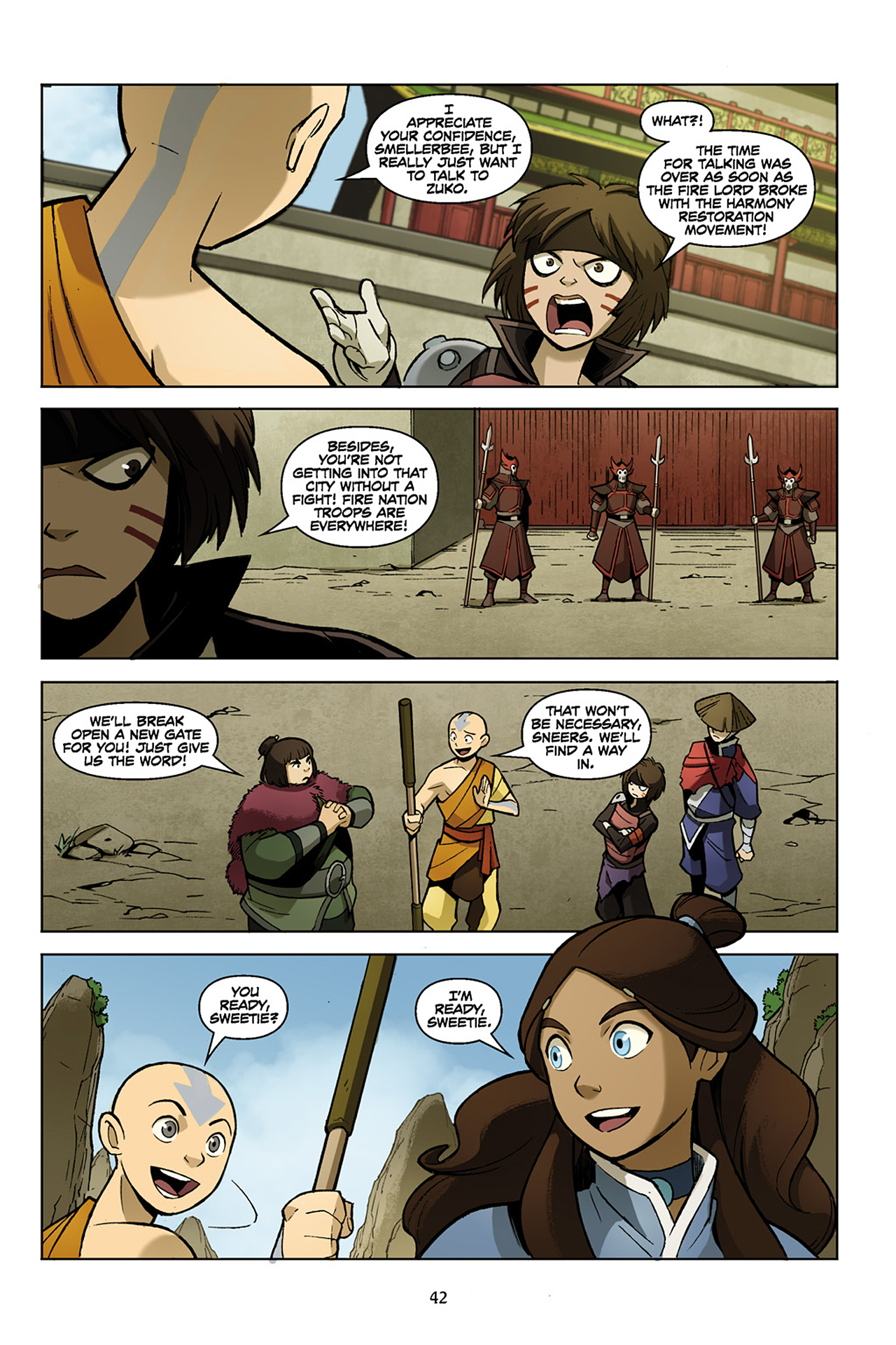 Read online Nickelodeon Avatar: The Last Airbender - The Promise comic -  Issue # Part 1 - 43