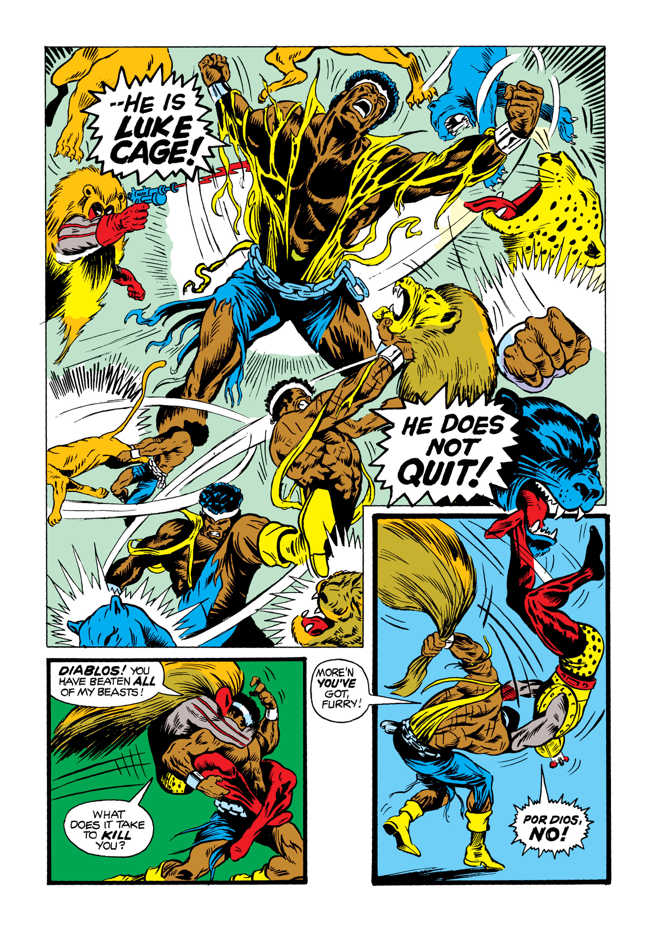 Read online Marvel Masterworks: Luke Cage, Hero For Hire comic -  Issue # TPB (Part 3) - 73