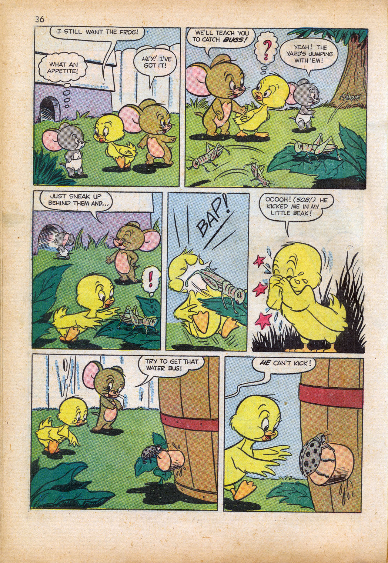 Read online Tom & Jerry's Back to School comic -  Issue # TPB - 38