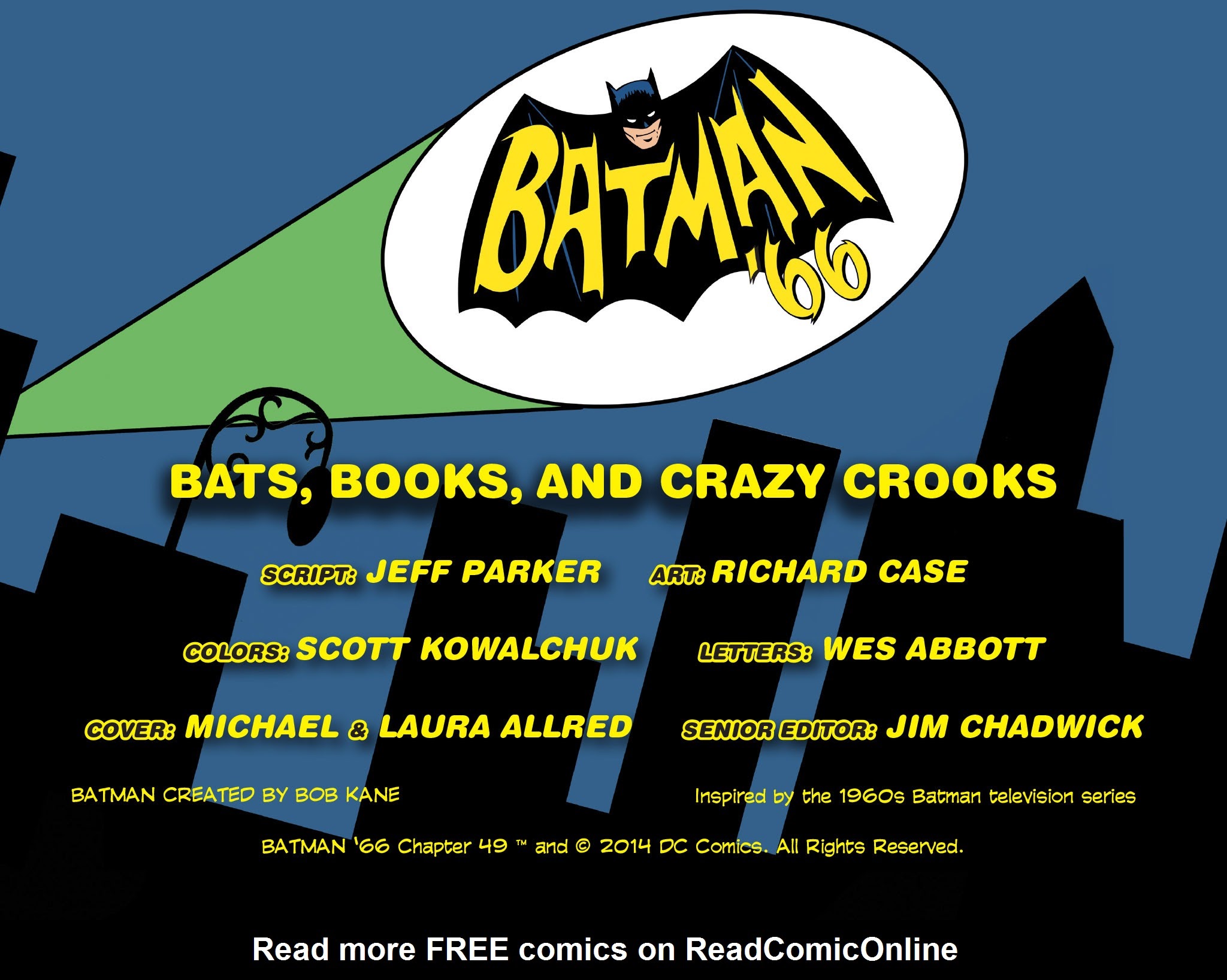 Read online Batman '66 [I] comic -  Issue #49 - 113