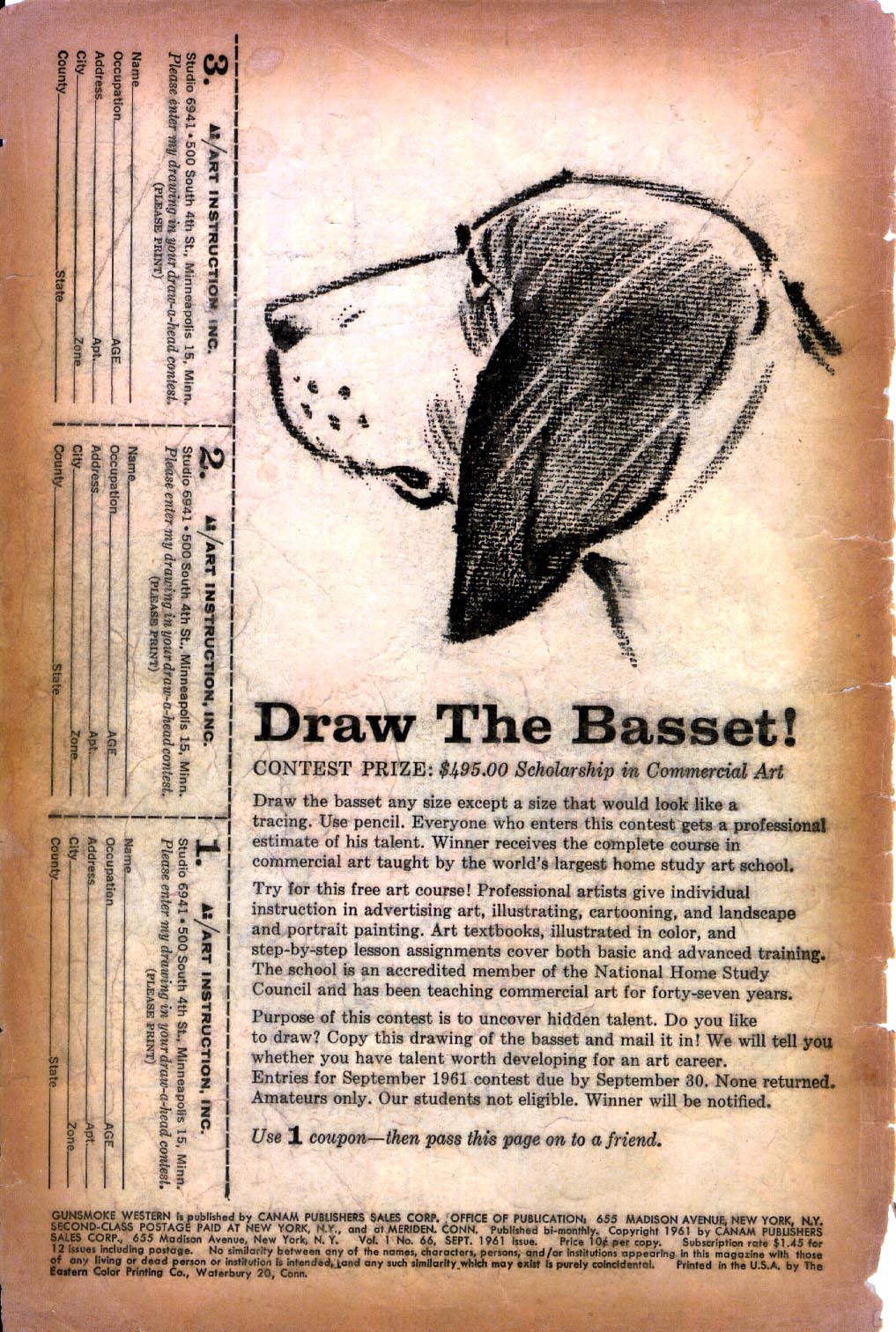 Read online Gunsmoke Western comic -  Issue #66 - 2